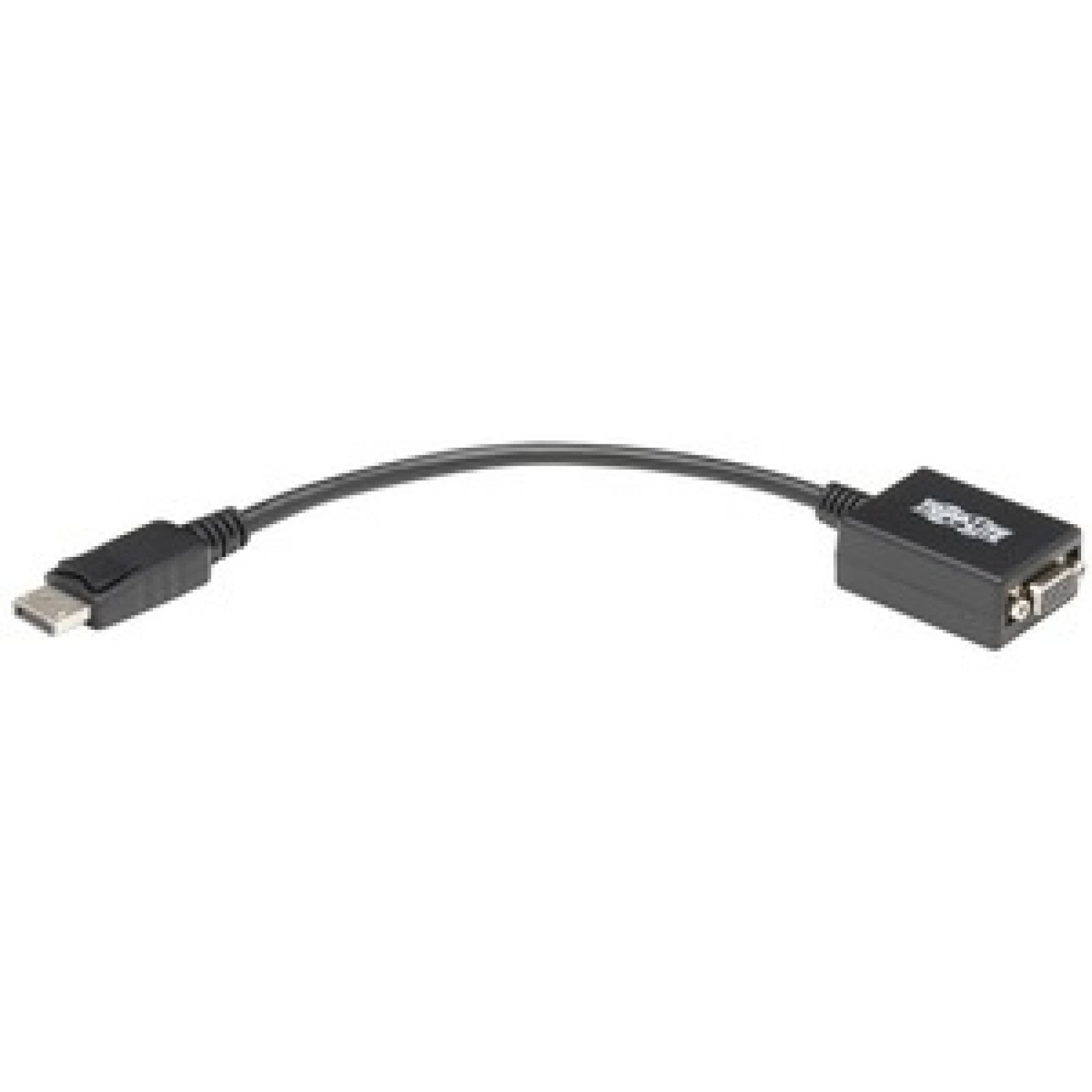 Tripplite Adaptador de Cable Activo DisplayPort Macho a VGA Hembra 1920x1200/1080p - DisplayPort Macho Vídeo - HD-15 Hem