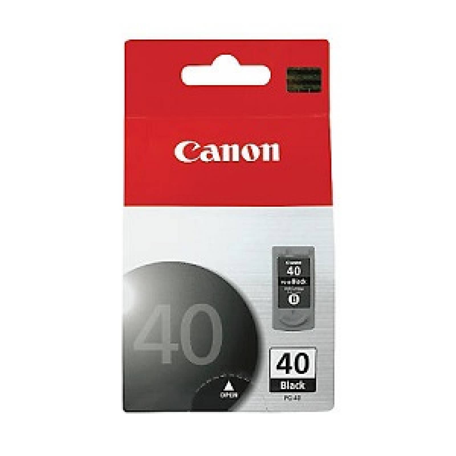 Canon CARTUCHO DE TINTA PG-40 BK NEGRO 20ML RENDIMIENTO DE 355 PÁGS PARA PIXMA IP1200/ IP1600/ IP1700 IP2200/ P1300/ IP1