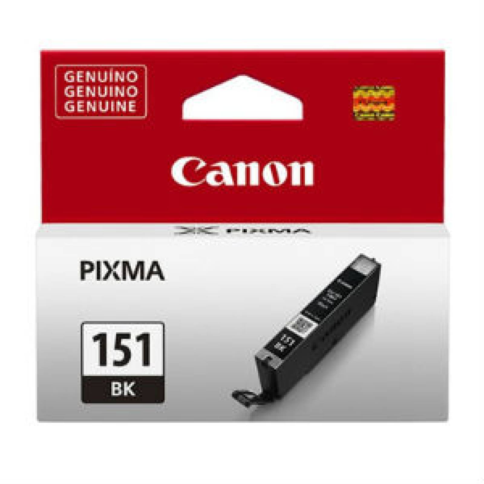 Canon CARTUCHO DE TINTA CLI-151 BK NEGRO 30ML RENDIMIENTO DE 1645 PÁGS PARA PIXMA iX6810  / iP7210

        