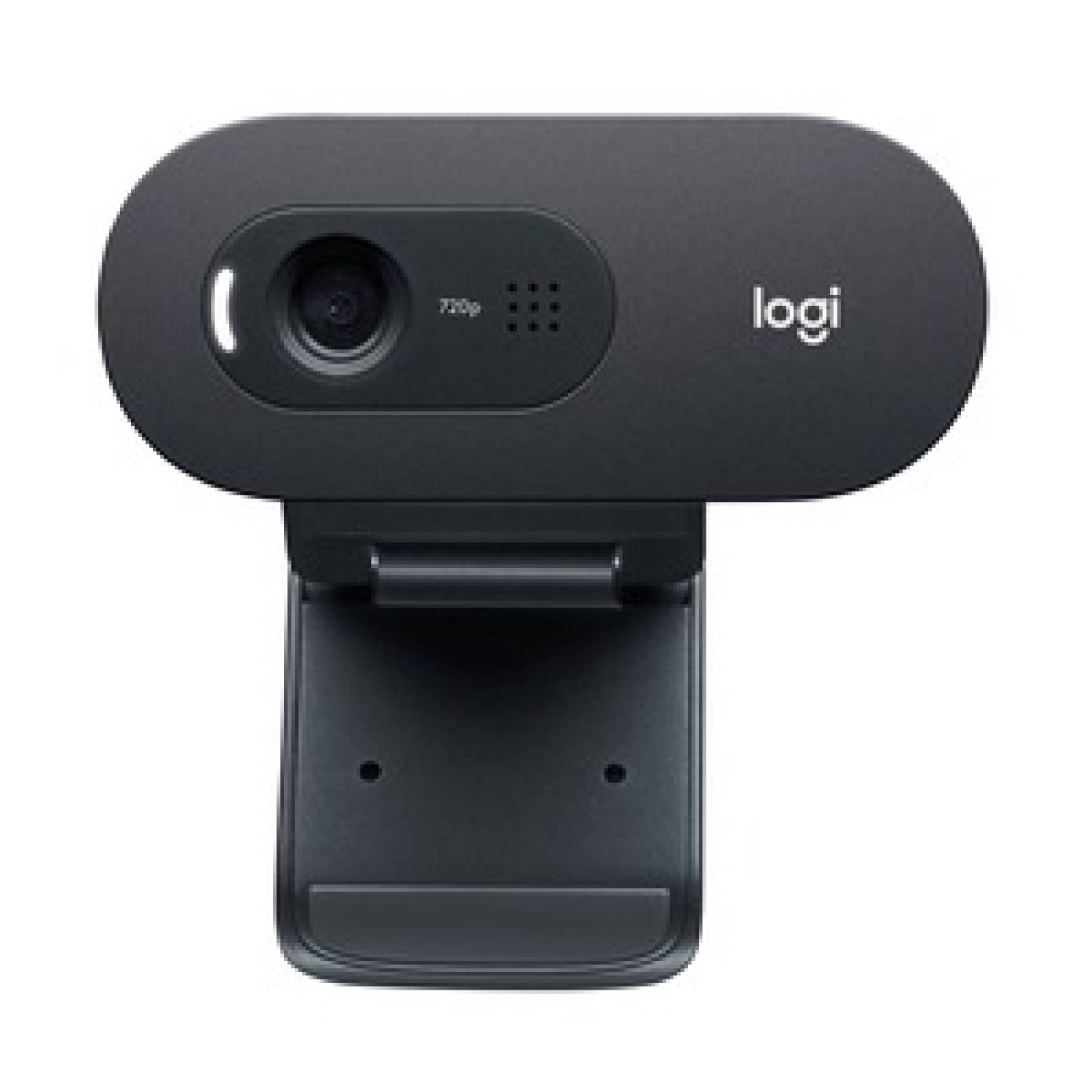 Logitech Cámara Web Logitech C505 - 1.2Megapíxel - 30fps - Negro - USB Tipo A - 1280 x 720 Vídeo - Foco Estático - Panta