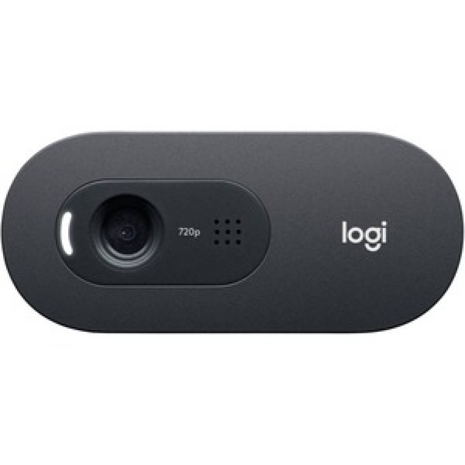 Logitech Cámara Web Logitech C505 - 1.2Megapíxel - 30fps - Negro - USB Tipo A - 1280 x 720 Vídeo - Foco Estático - Panta