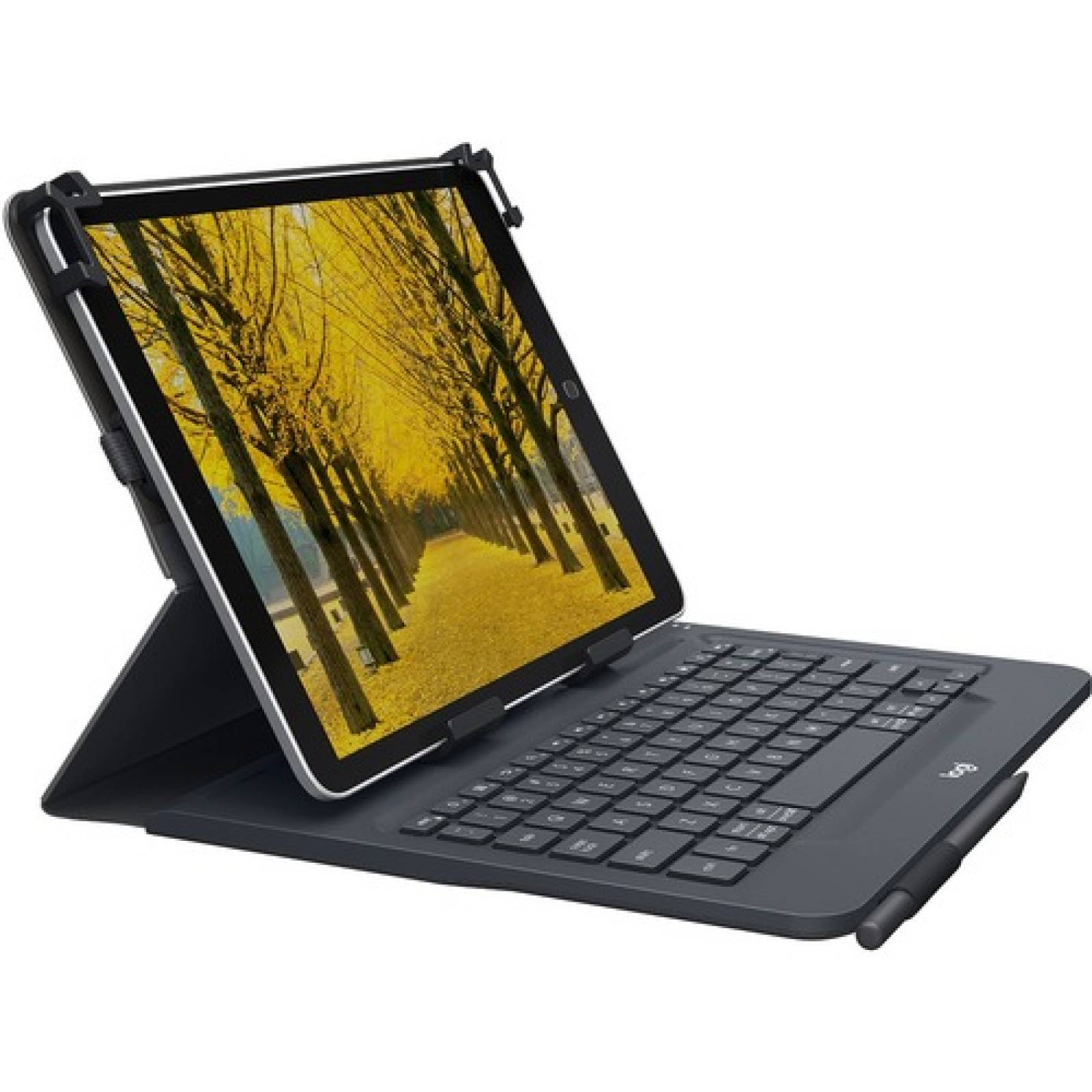 Logitech Estuche de teclado/cubierta Logitech Universal Folio (Folio) para 26.7cm (10.5") Apple iPad Air, iPad 2, iPad A