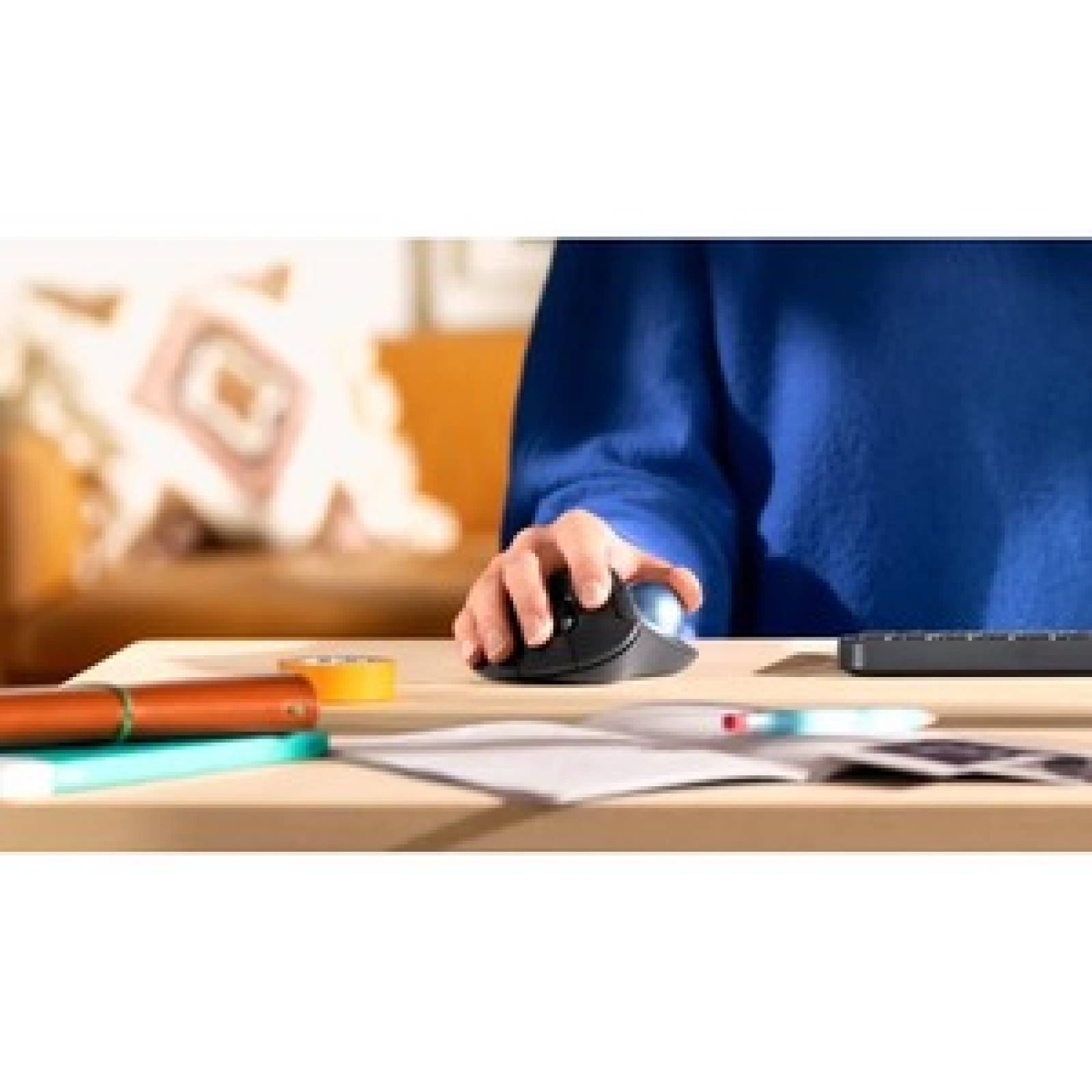 Logitech Desplazamiento mediante bola (Trackball) Logitech ERGO M575 - Bluetooth - USB - Óptico - 5 Botón(es) - Negro - 