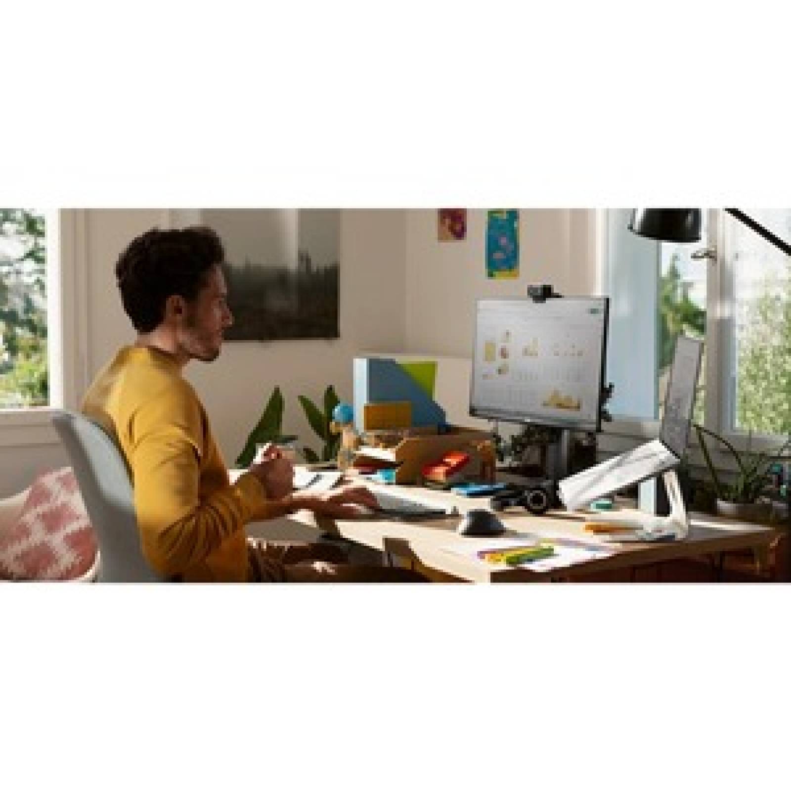 Logitech Desplazamiento mediante bola (Trackball) Logitech ERGO M575 - Bluetooth - USB - Óptico - 5 Botón(es) - Negro - 