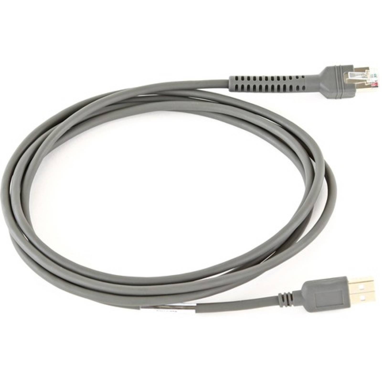 Zebra 7FT STRAIGHT USB CABLE SHIELDED CONNECTOR