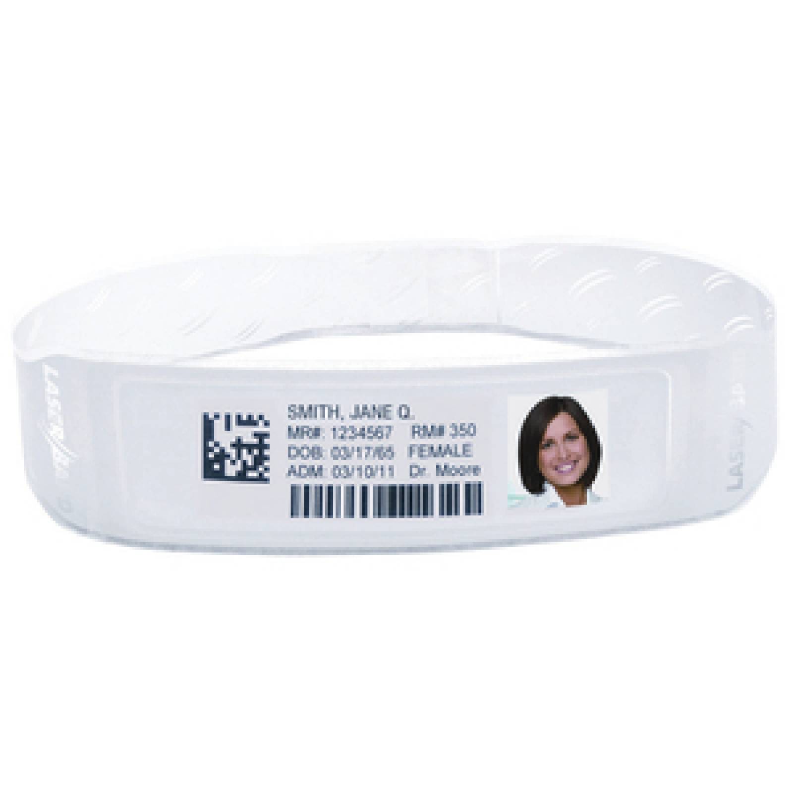 Zebra WRISTBANDS/LABELS/TAGS, PAPER/P 8.5X11IN LASER, LASERBAND 2 ADVANC