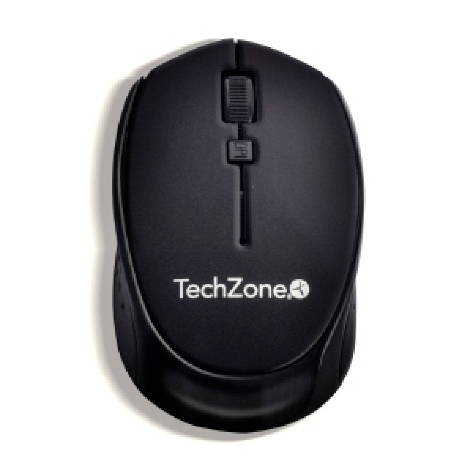 TechZone Mouse óptico, inalámbrico, USB, negro TechZone / 1600 DPI ...