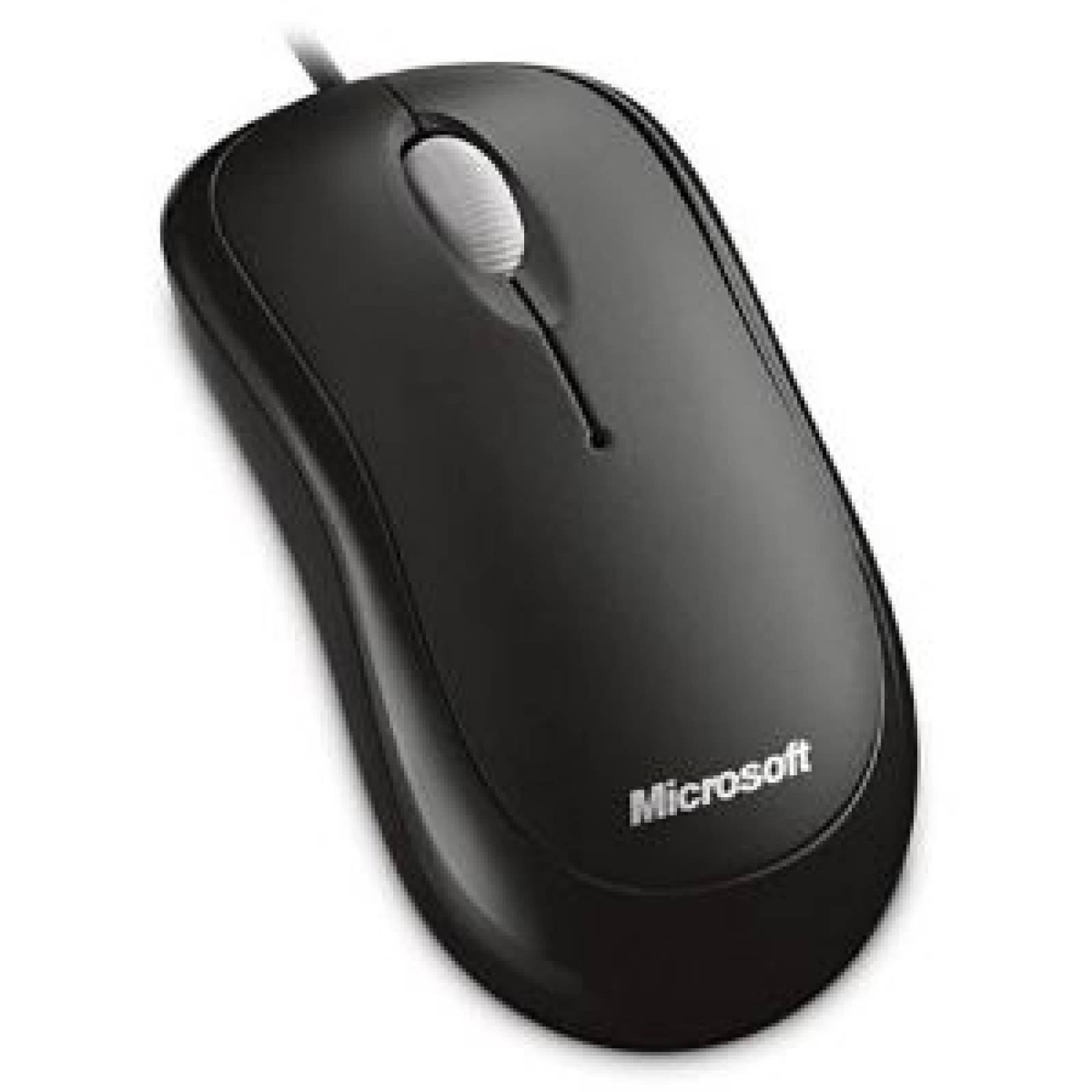 Microsoft Mouse Microsoft - USB - Óptico - 3 Botón(es) - Negro - Cable - 800 dpi - Rueda de desplazamiento - Simétrico

