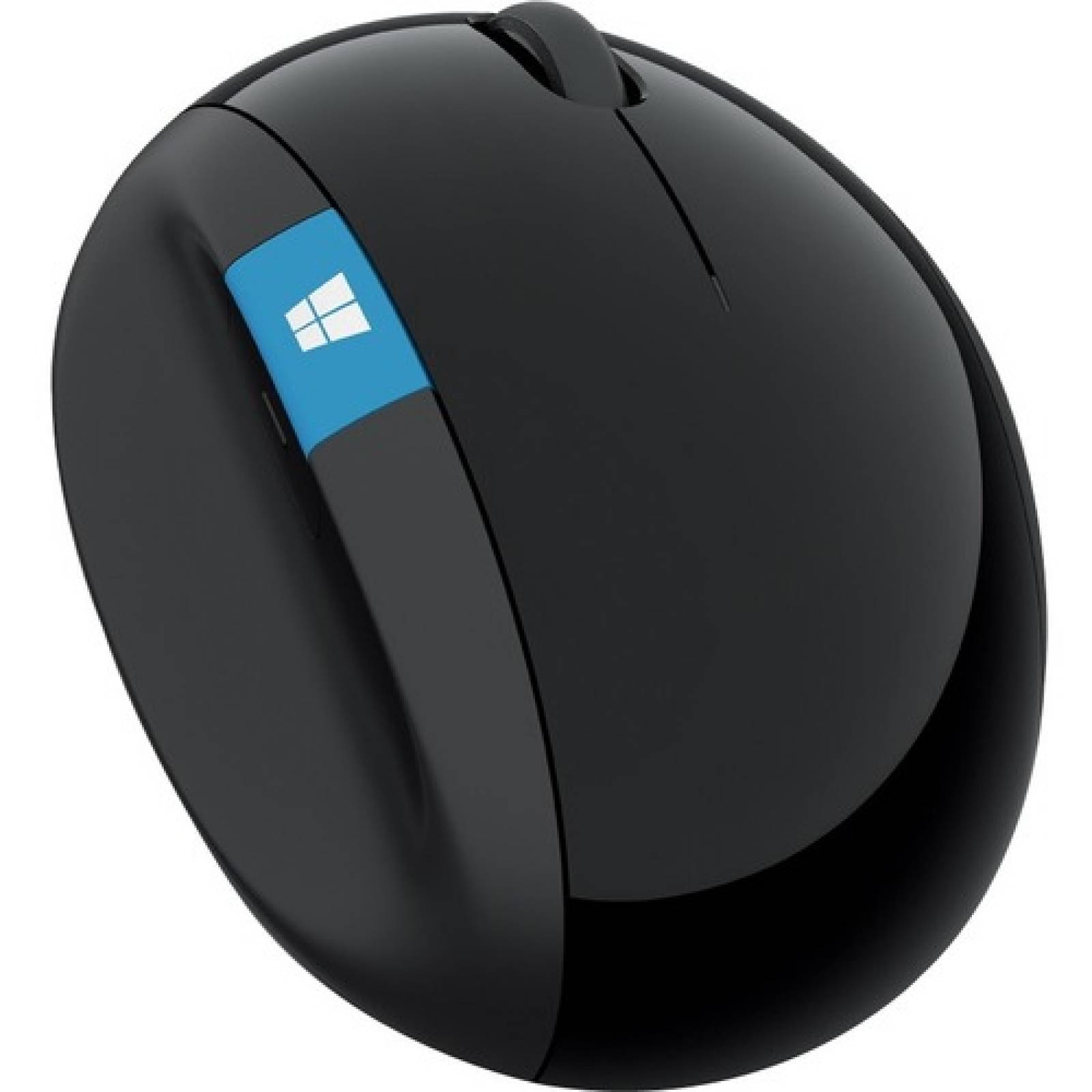 Microsoft Mouse Microsoft Sculpt Ergonomic - Radiofrecuencia - USB 2.0 - Canal azul - 7 Botón(es) - Negro - Inalámbrico