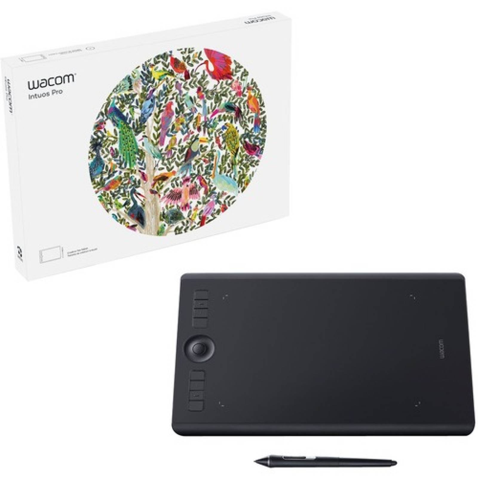 Wacom Intuos Pro PTH660 Tableta gráfica - 5080 lpi - Pantalla Táctil - Pantalla Multi-táctil - Con cable/Inalámbrico - N
