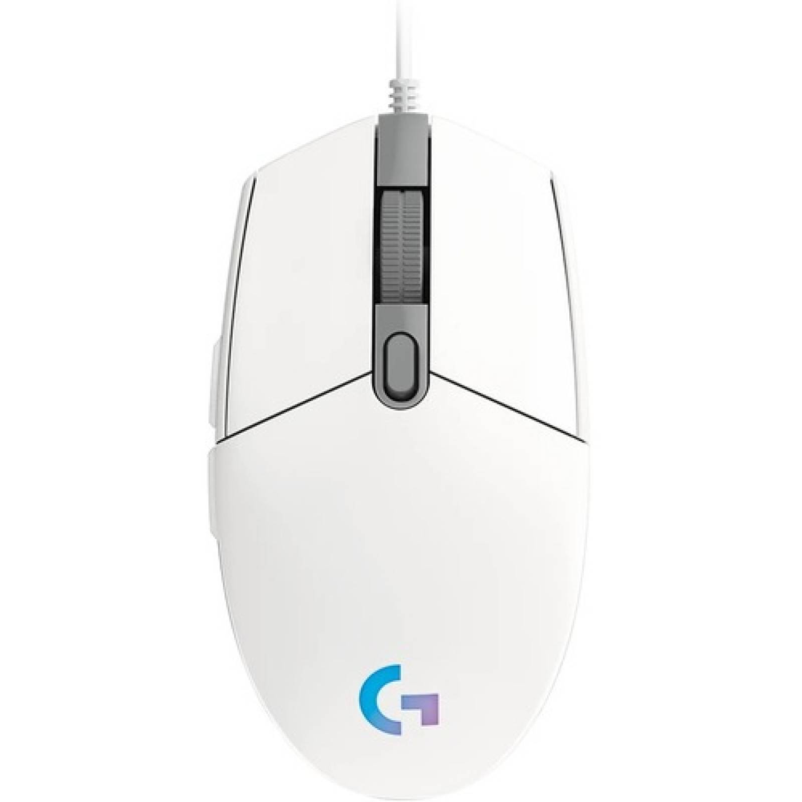 Logitech Ratón de juego Logitech Prodigy G203 - USB - Óptico - 6 Botón(es) - Blanco - 1 Paquete(s) - Cable

        