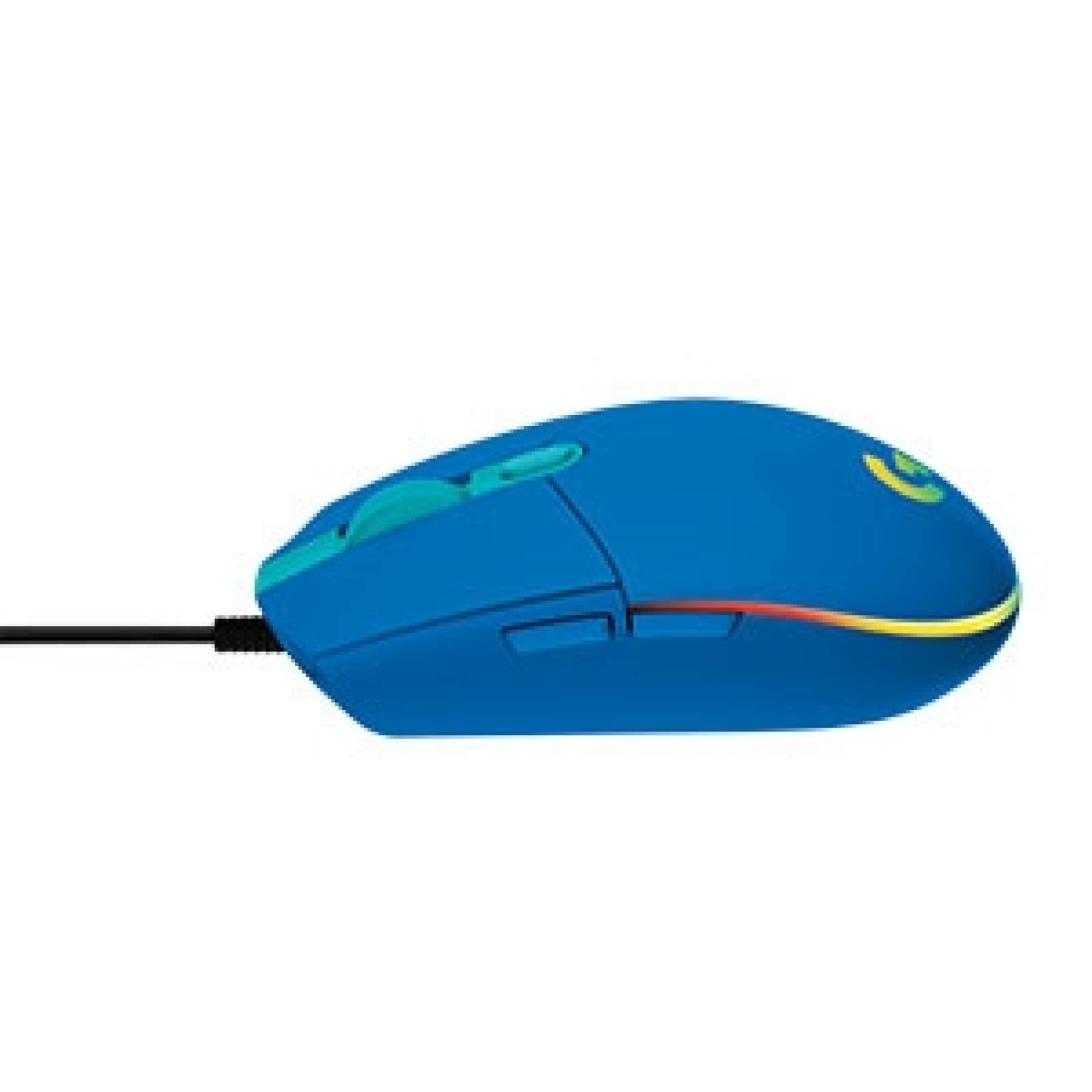 Logitech MOUSE G203 LIGHTSYNC GAMING COLOR AZUL

        