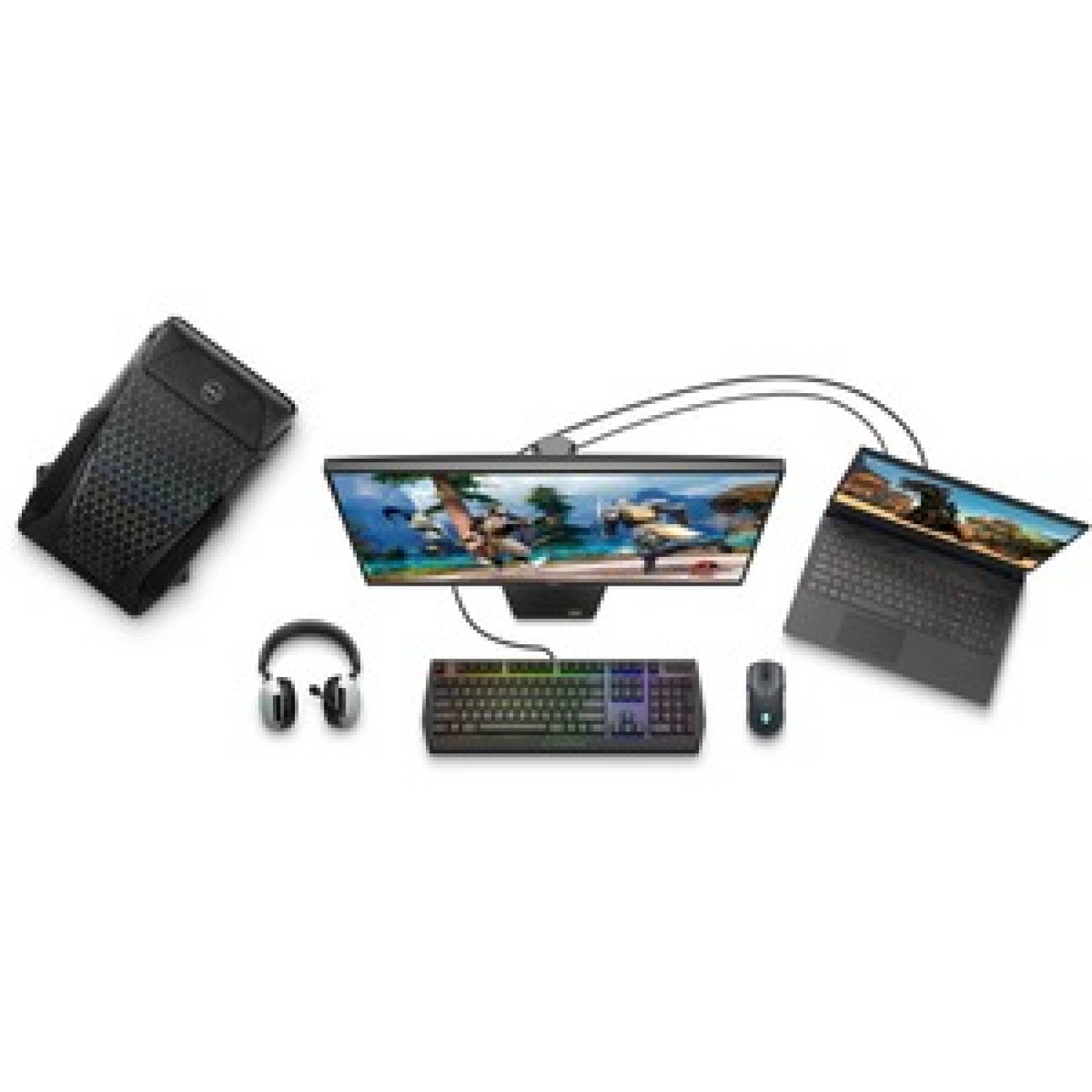 Dell Laptop para videojuegos - Dell G15 5520 39.6cm (15.6") - Full HD - 1920 x 1080 - Intel Core i7 12a Gen i7-12700H 14