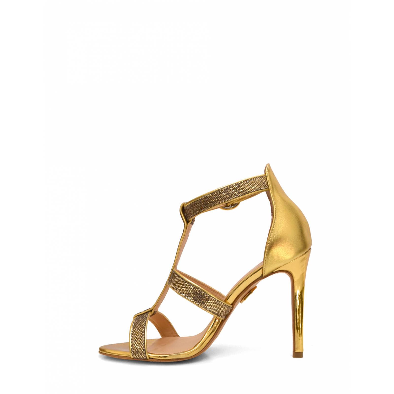 Sandalias Doradas Fiesta Elegante con Plantillas Extra Confortables PATEY