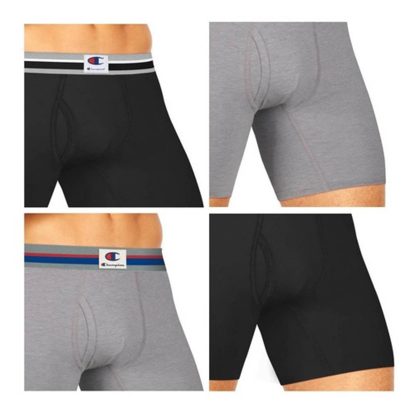 Boxer Para Caballero, 4 Piezas, Champion, Ropa interior