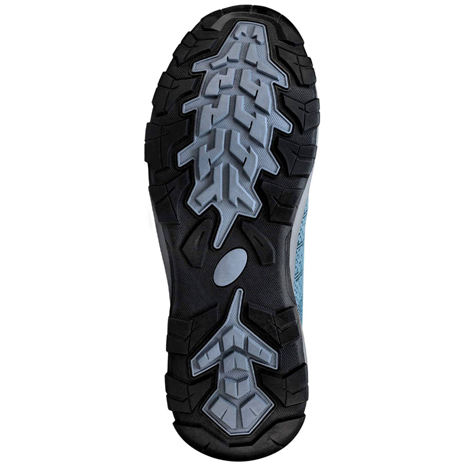 Tenis de Seguridad Industrial Con Casco Caribú 325 Azul / Gris