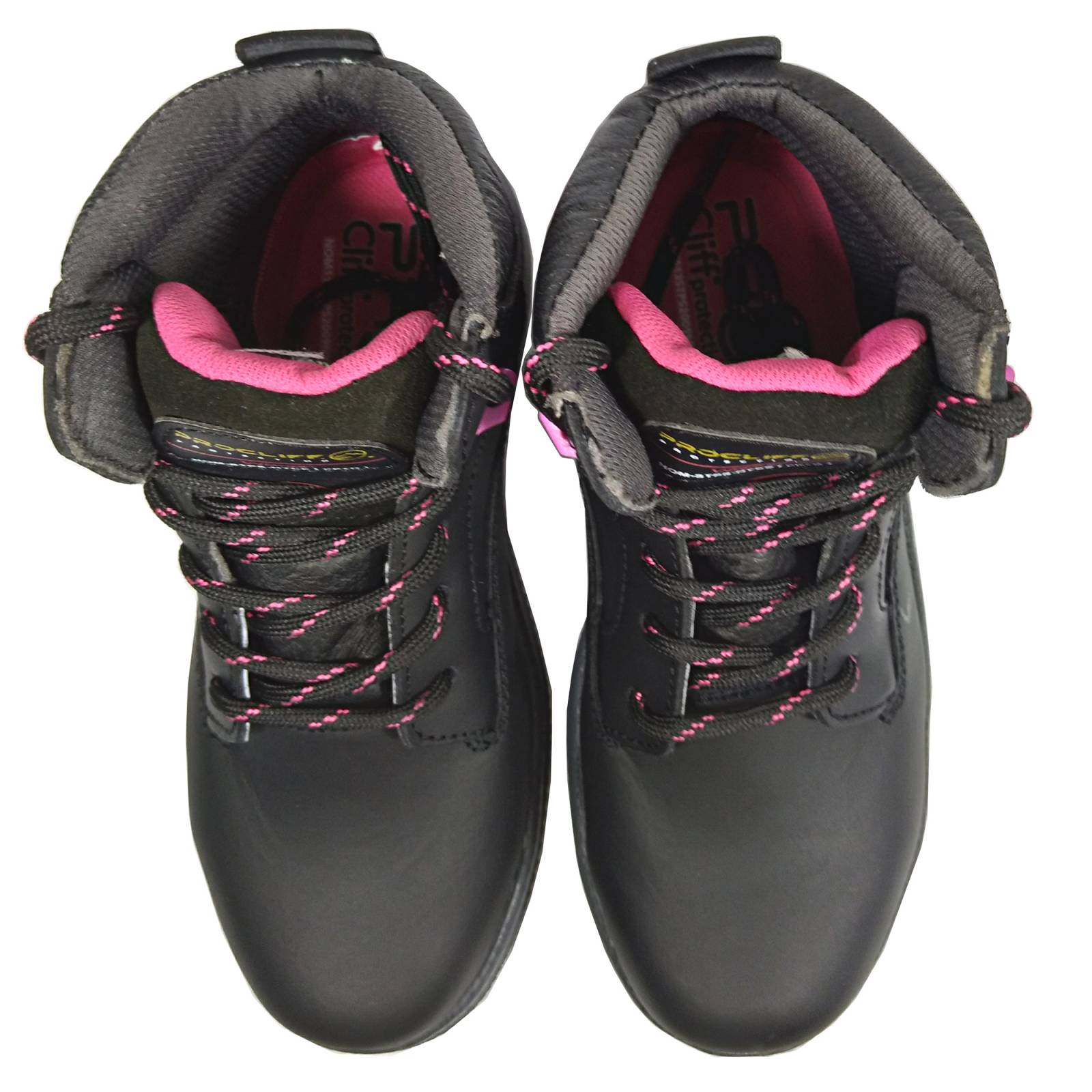 Bota De Seguridad Industrial Dieléctrica Dama Cliff 403 - Negro