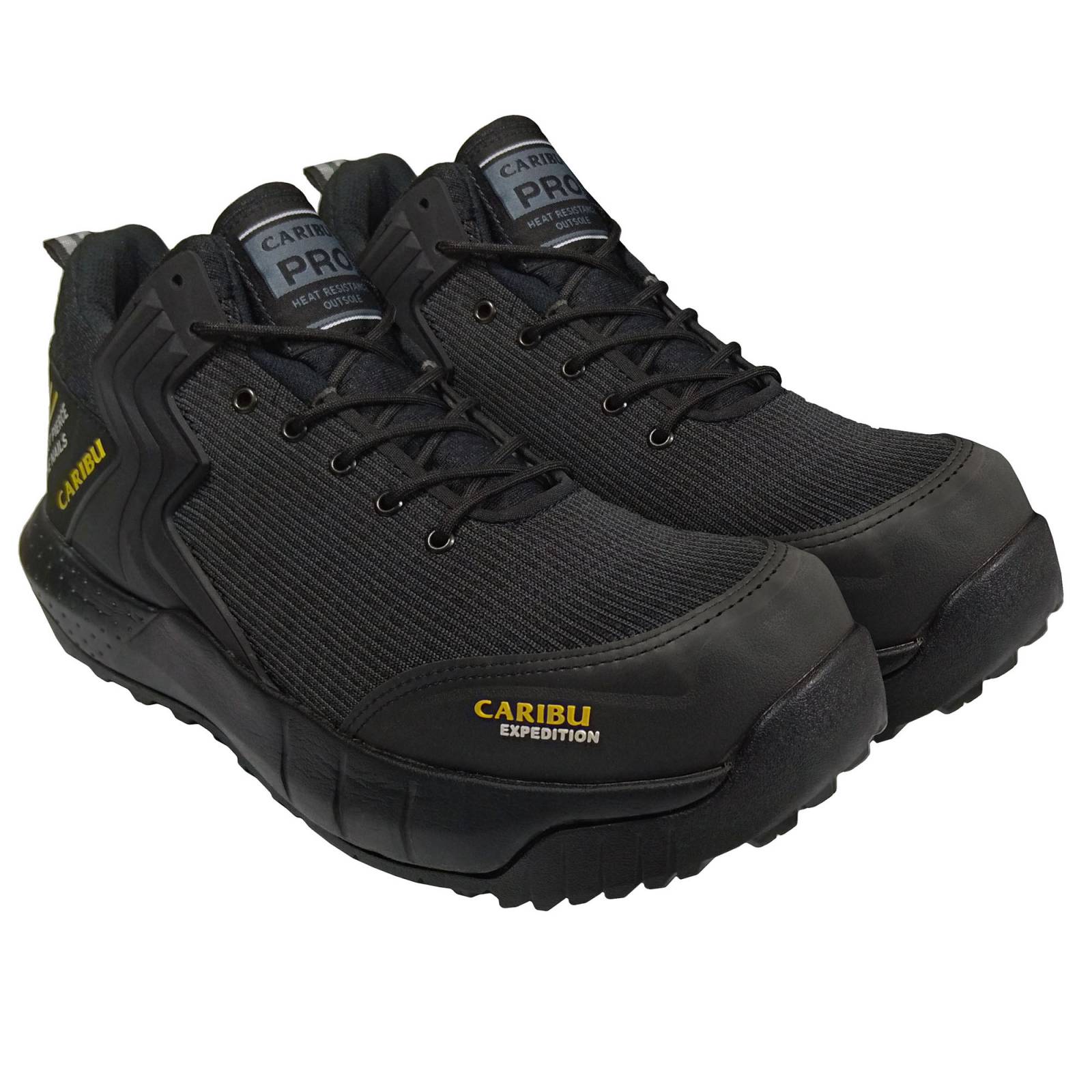Tenis Seguridad Caribu 354 Anticlavos Expedition Casquillo - Negro