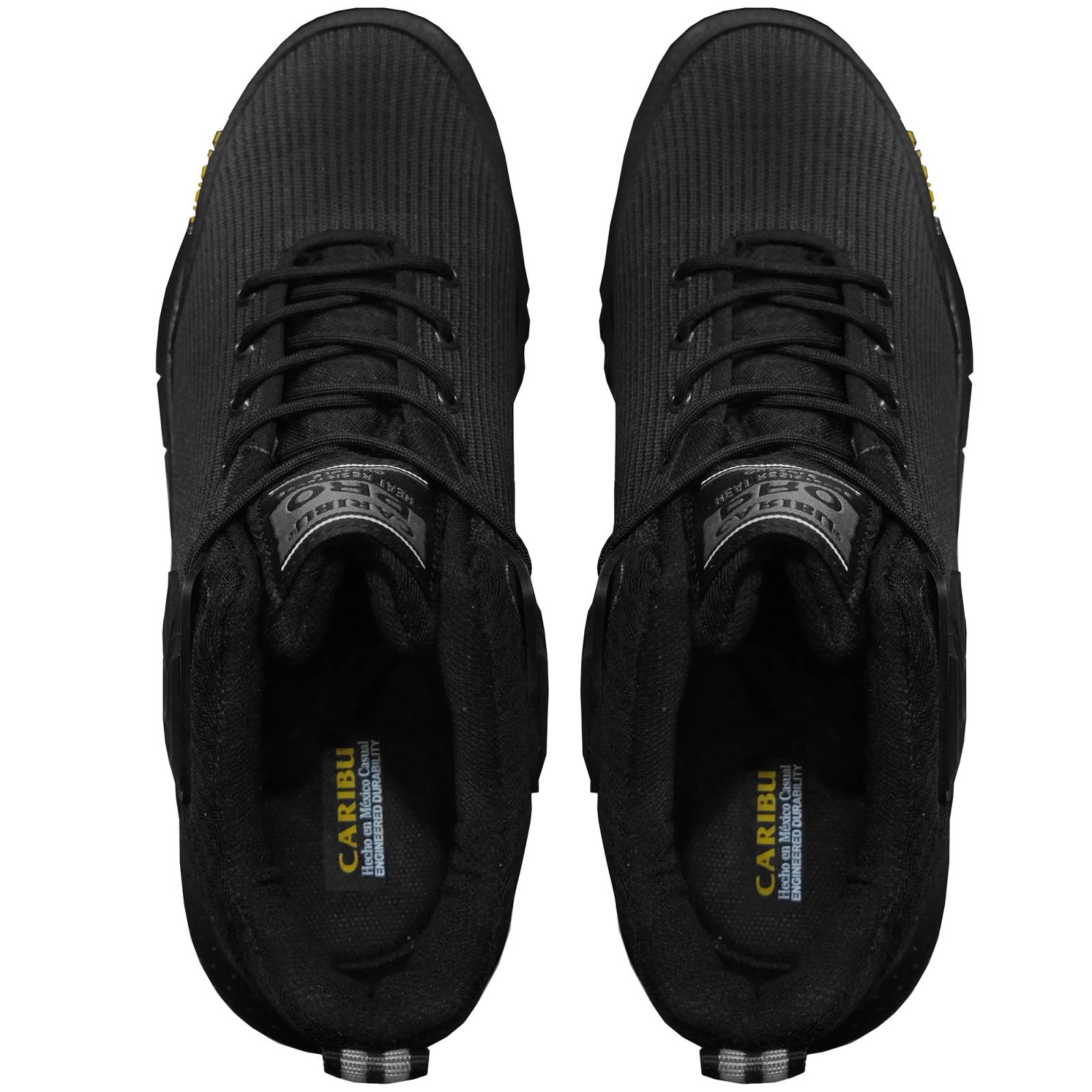 Tenis Seguridad Caribu 354 Anticlavos Expedition Casquillo - Negro