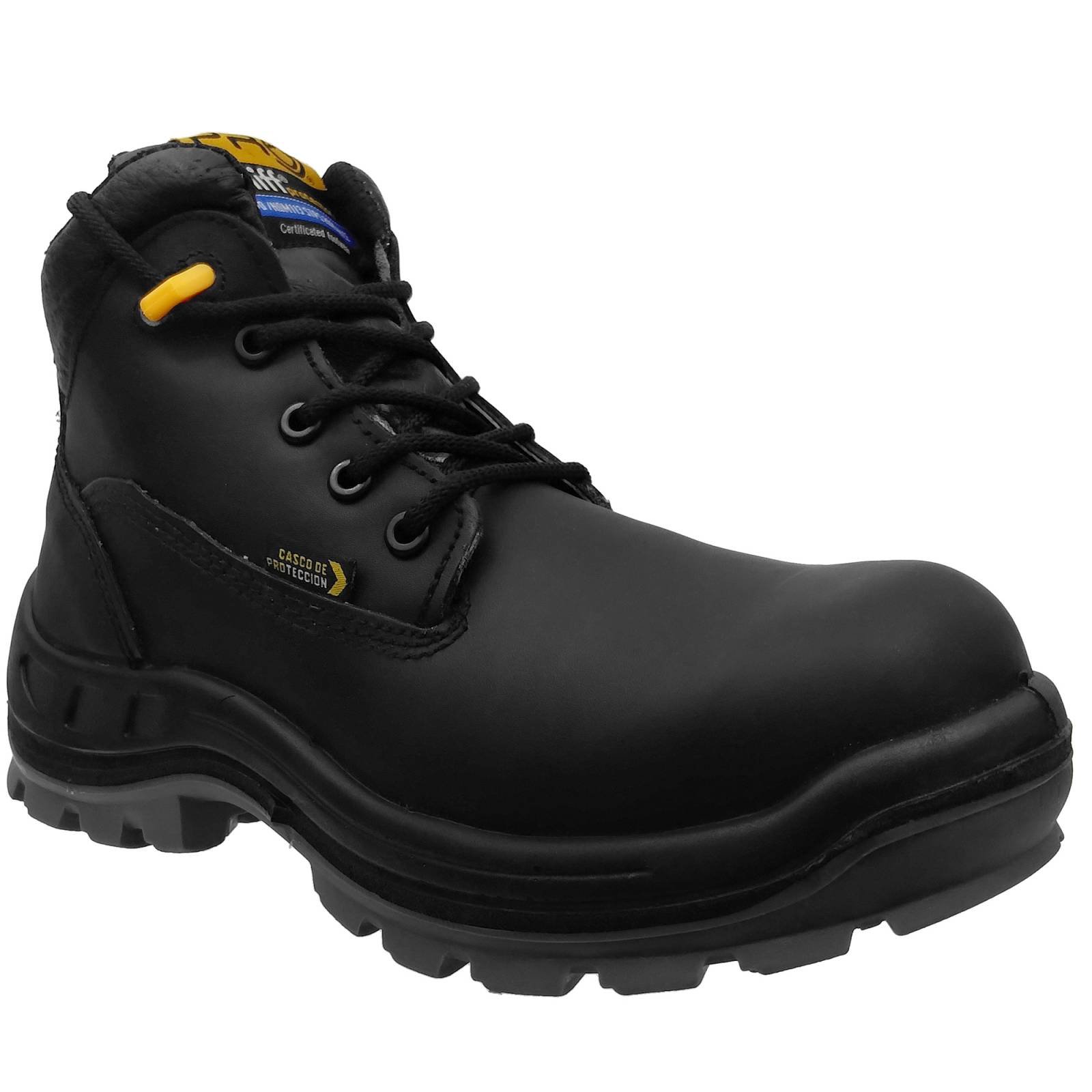 Bota Dieléctrica De Seguridad Industrial Cliff 0051 Negro