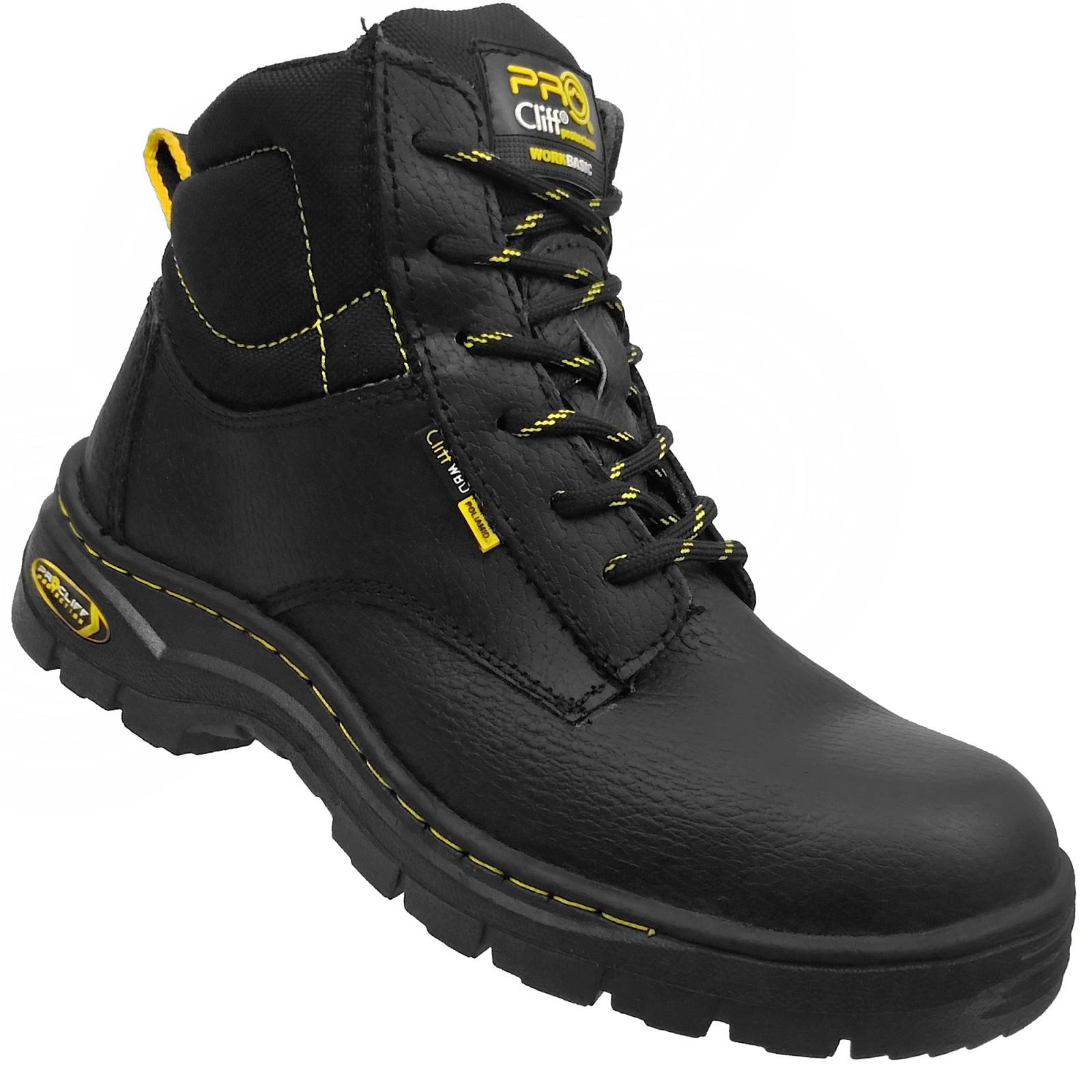 Bota Dieléctrica De Seguridad Industrial Cliff 5303 Negro
