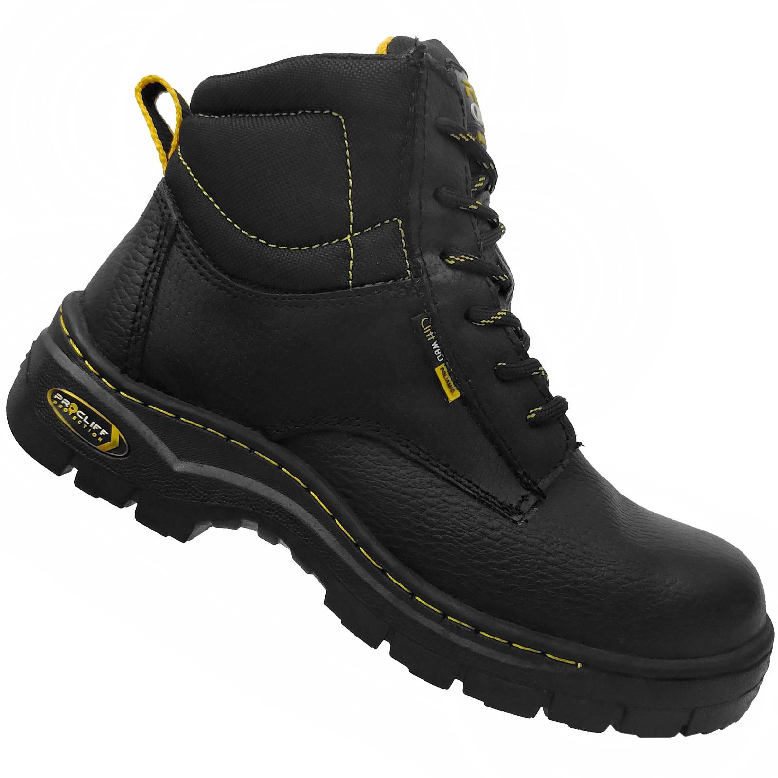 Bota Dieléctrica De Seguridad Industrial Cliff 5303 Negro