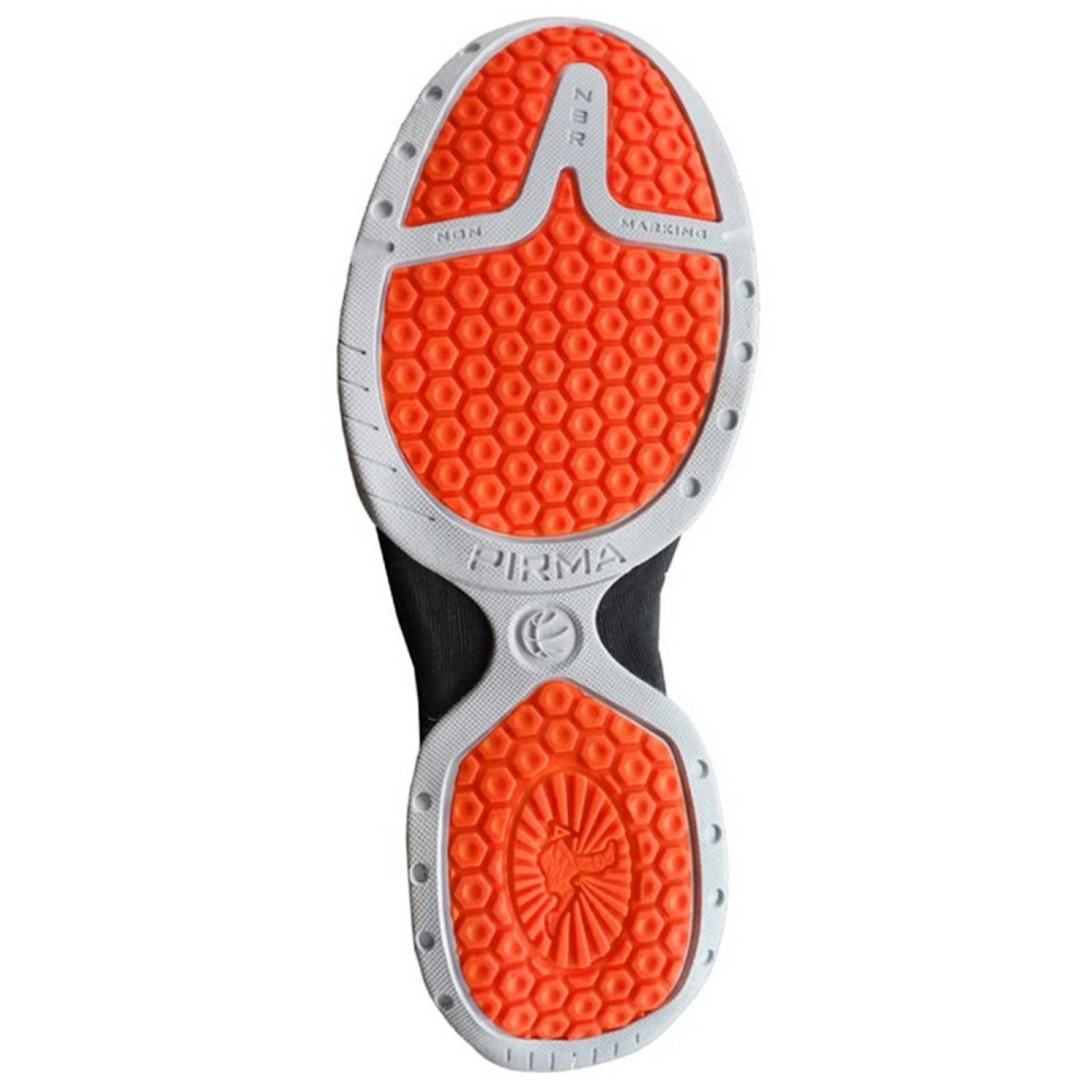 Tenis Basket Ball Pirma 795 Negro Naranja