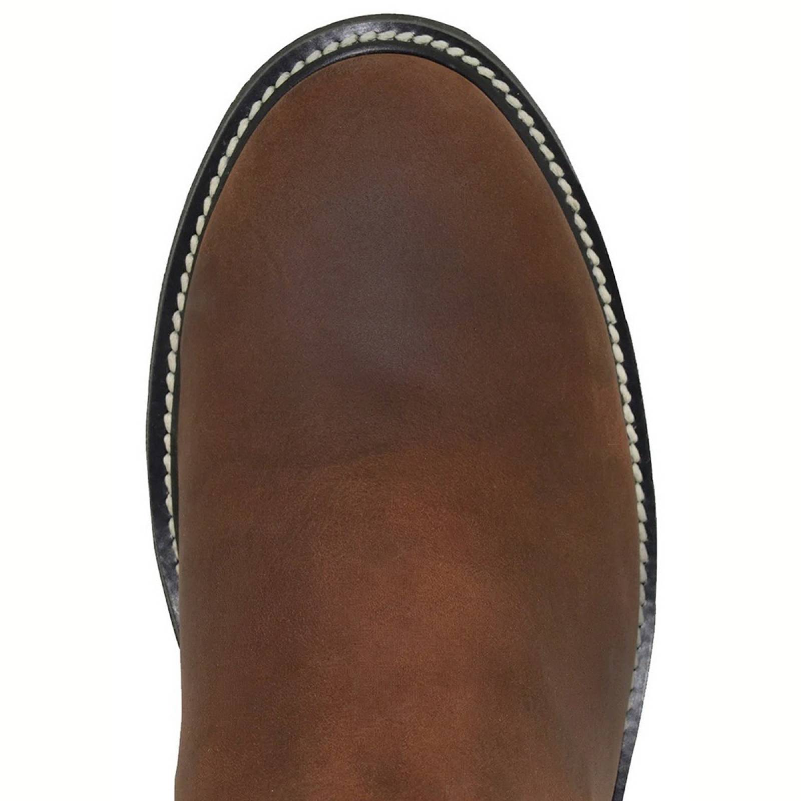 Bota Botin De Trabajo Roper Establo Modelo 501 Café Crazy