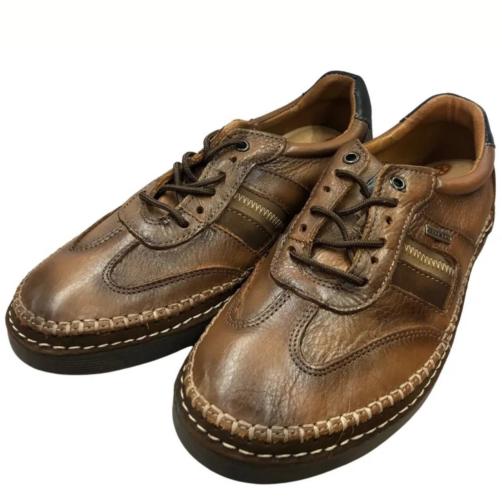 Zapato De Piel Tejidos Lobo Solo 8154 Caballero Himalaya