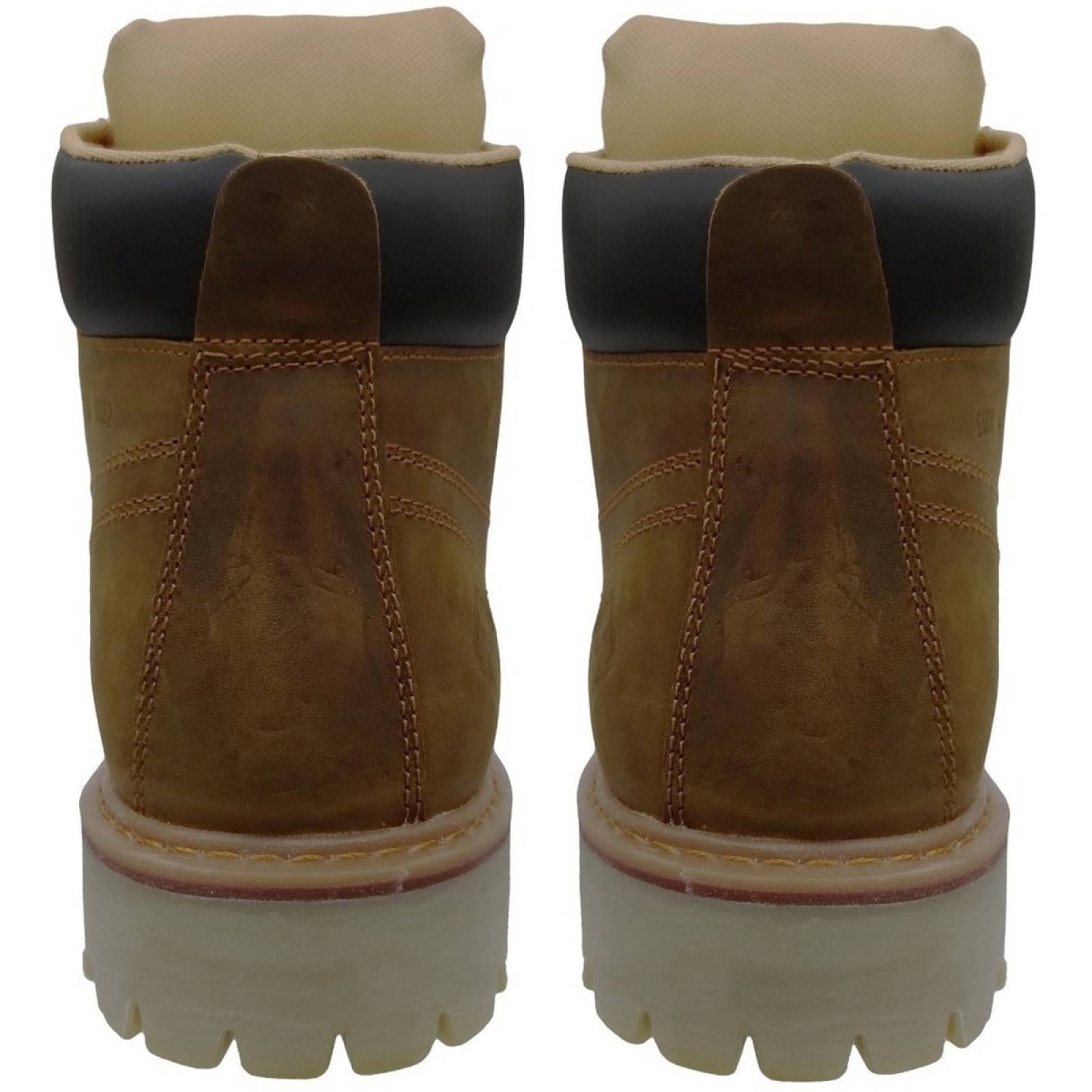 Bota Industrial Con Casco De Acero Pma Miel Crazy 036
