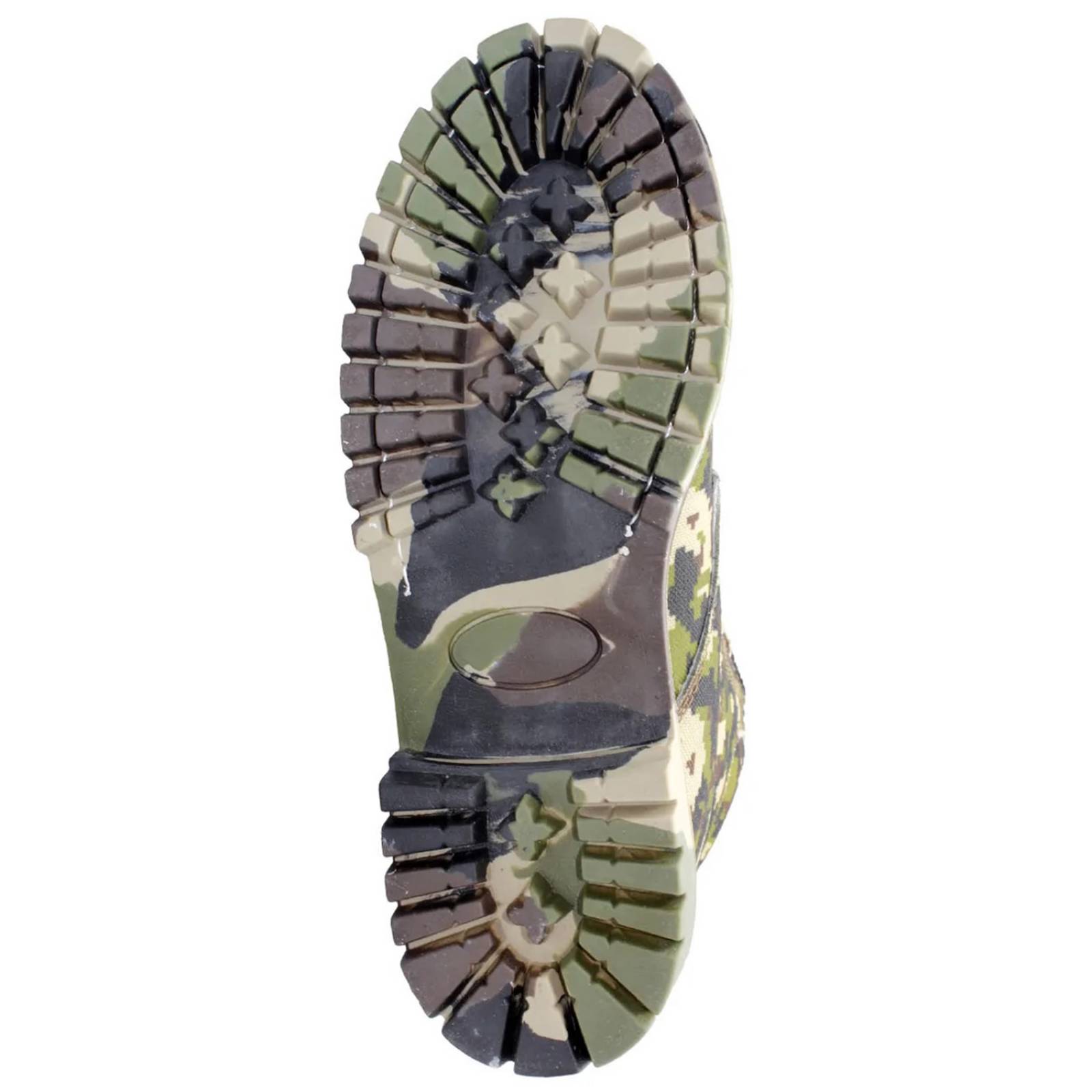 Botas De Trabajo El Toral New Trs Unisex Verde Camuflaje 210