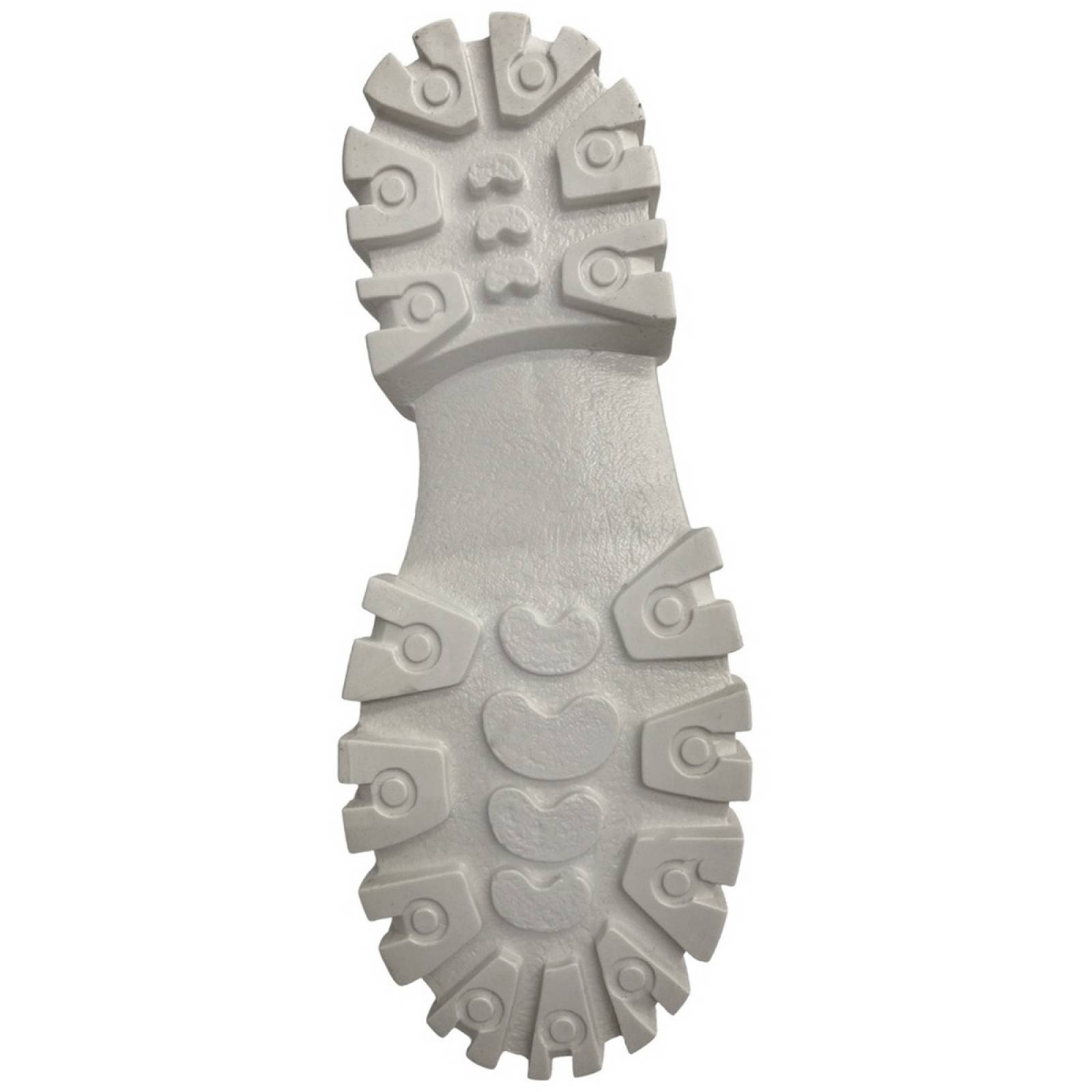 Botas Botin Para Dama Plataforma Escocia Suela Serpiente Latte