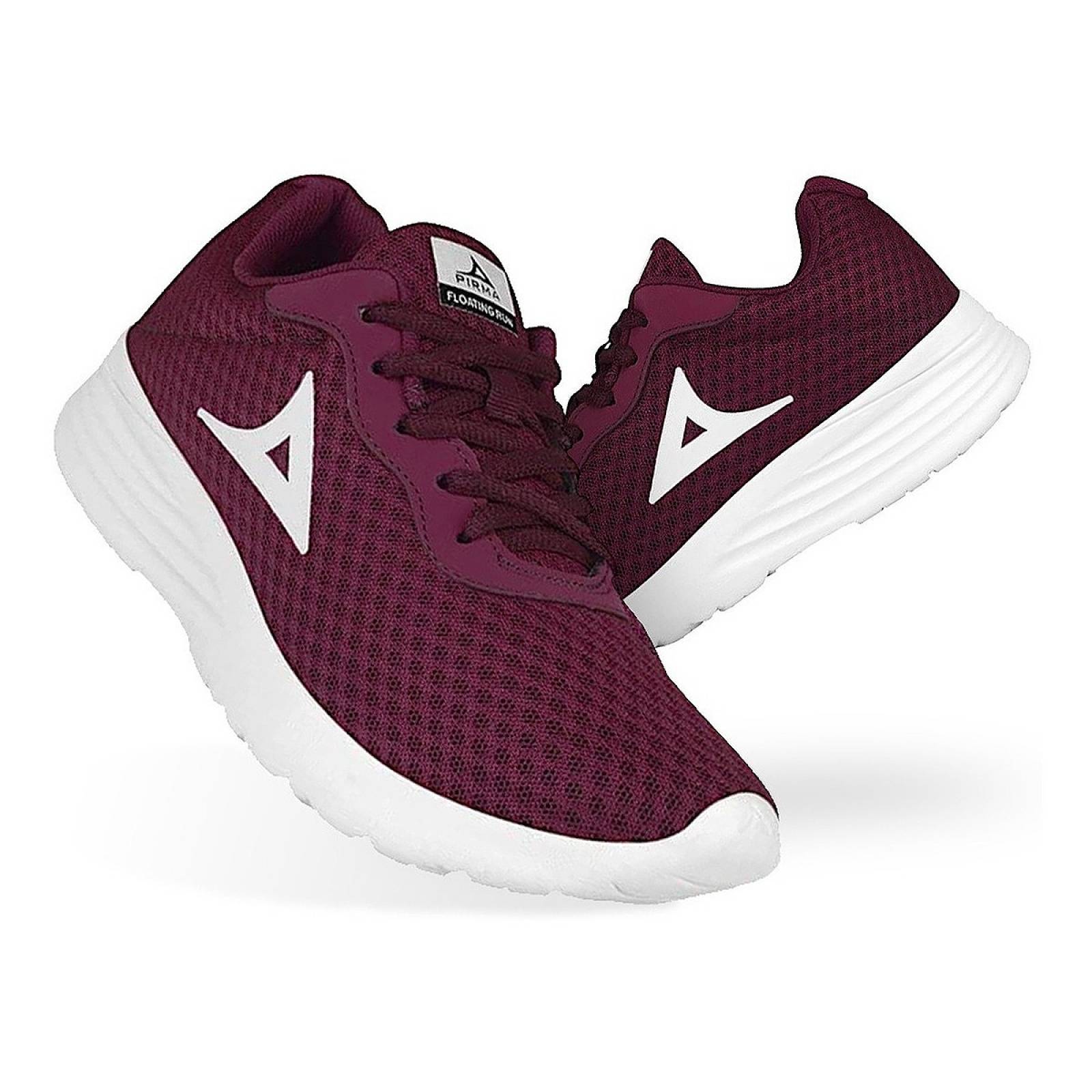 Tenis Pirma Sneaker Deportivo 8500 Dama Guinda