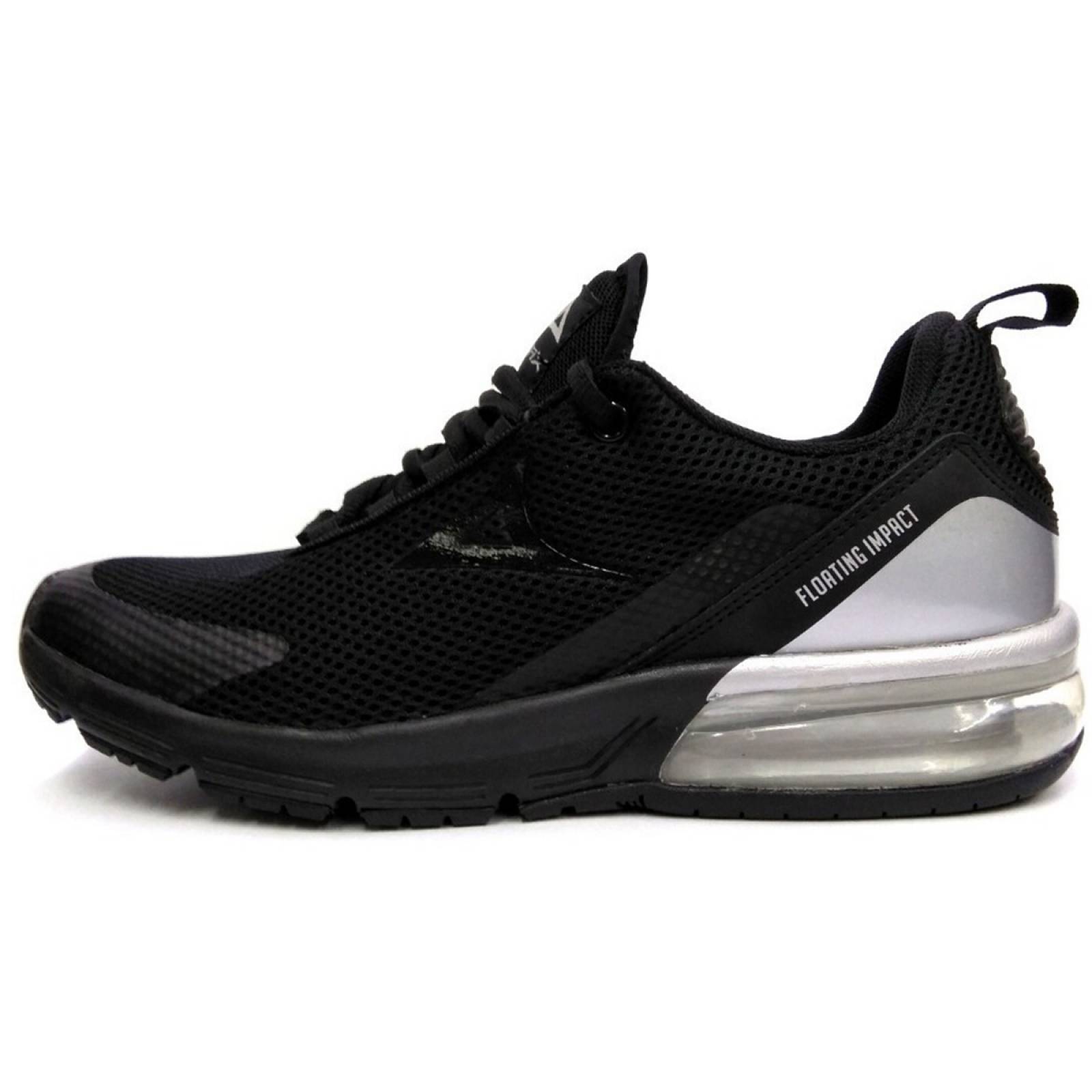Tenis Para Correr Pirma Floating Impact 5030 Con Válvula Negro
