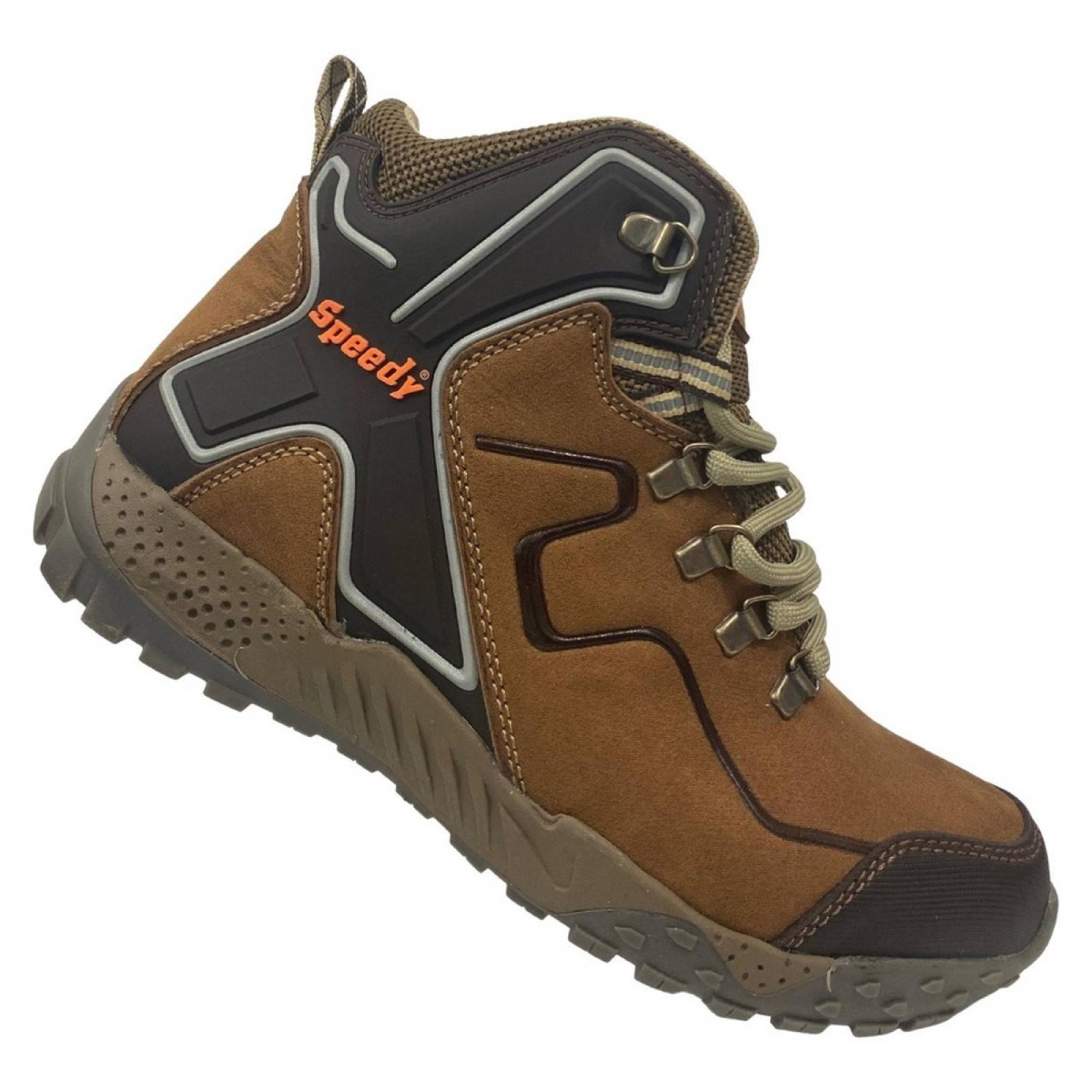 Bota Urbana Senderismo Para Trabajo Speedy 7675 Canela