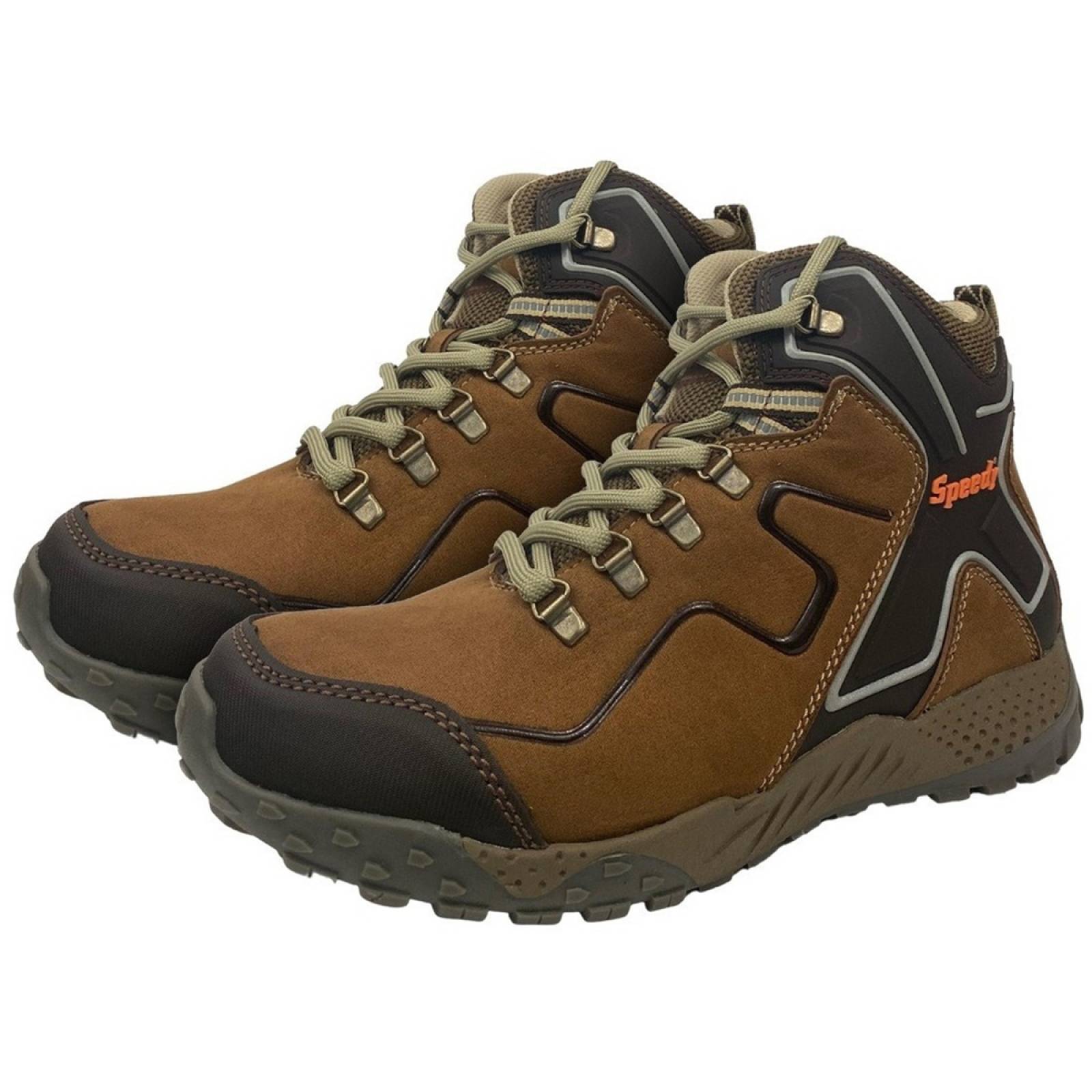Bota Urbana Senderismo Para Trabajo Speedy 7675 Canela