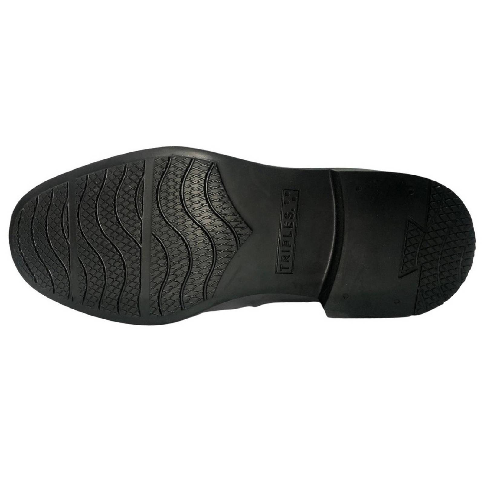 Botín Chelsea Boots Hombre Caballero Piel Auténtica 35800 Negro