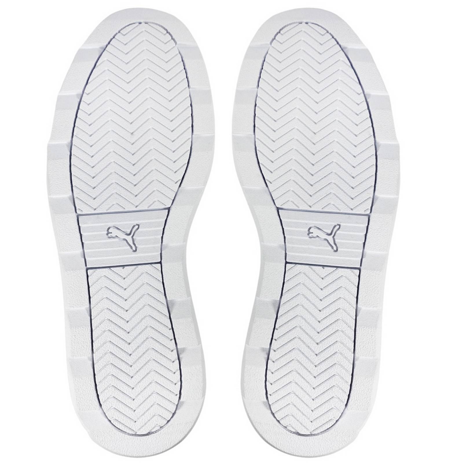 Tenis Puma Karmen Modelo 388420 Para Mujer Plataforma Blanco