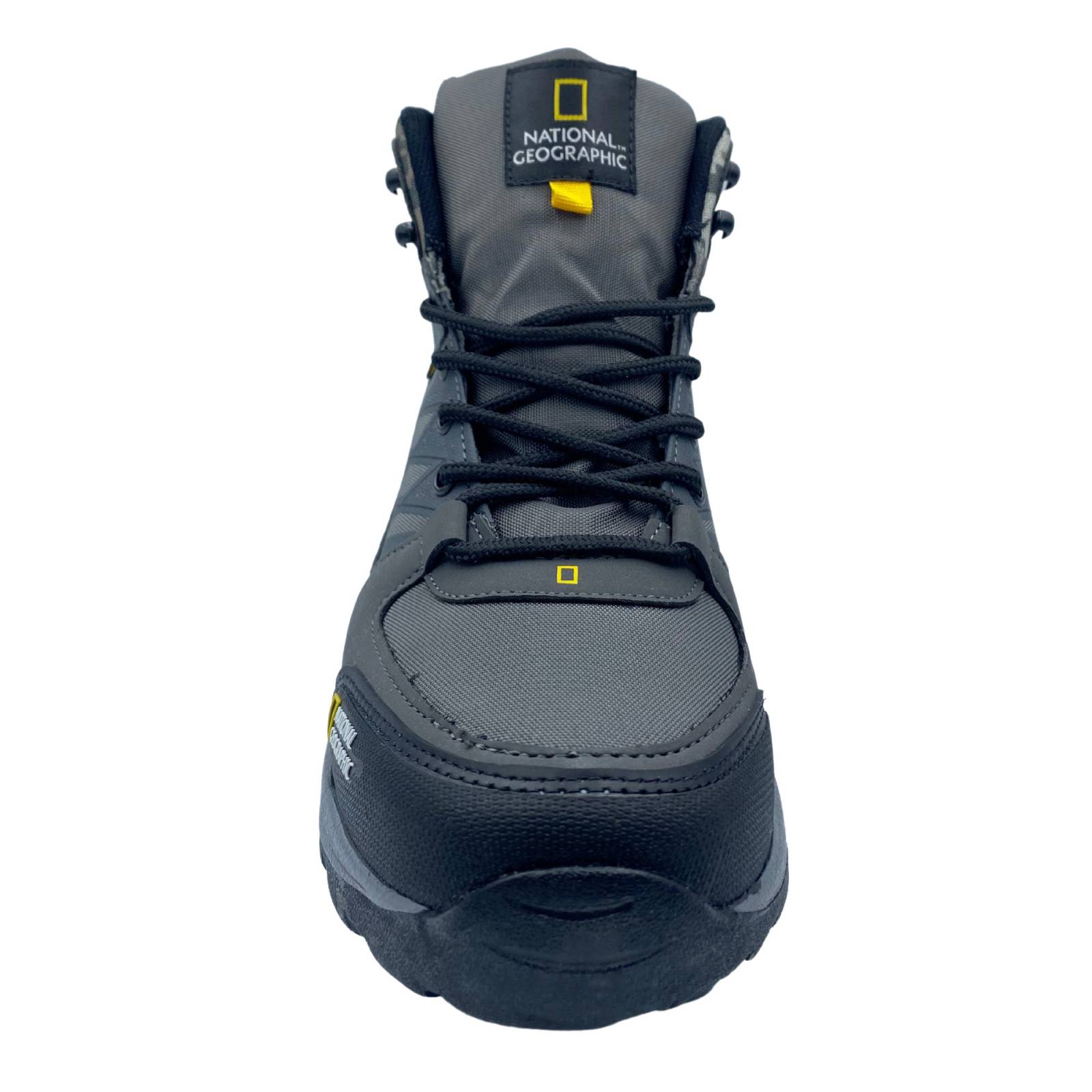 Botas Outdoor National Geographic 6080 Caballero Trabajo Oxford Negro