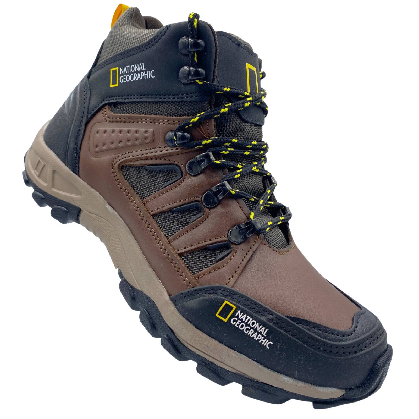 Botas Outdoor National Geographic 4808 Café Miel Hombre.