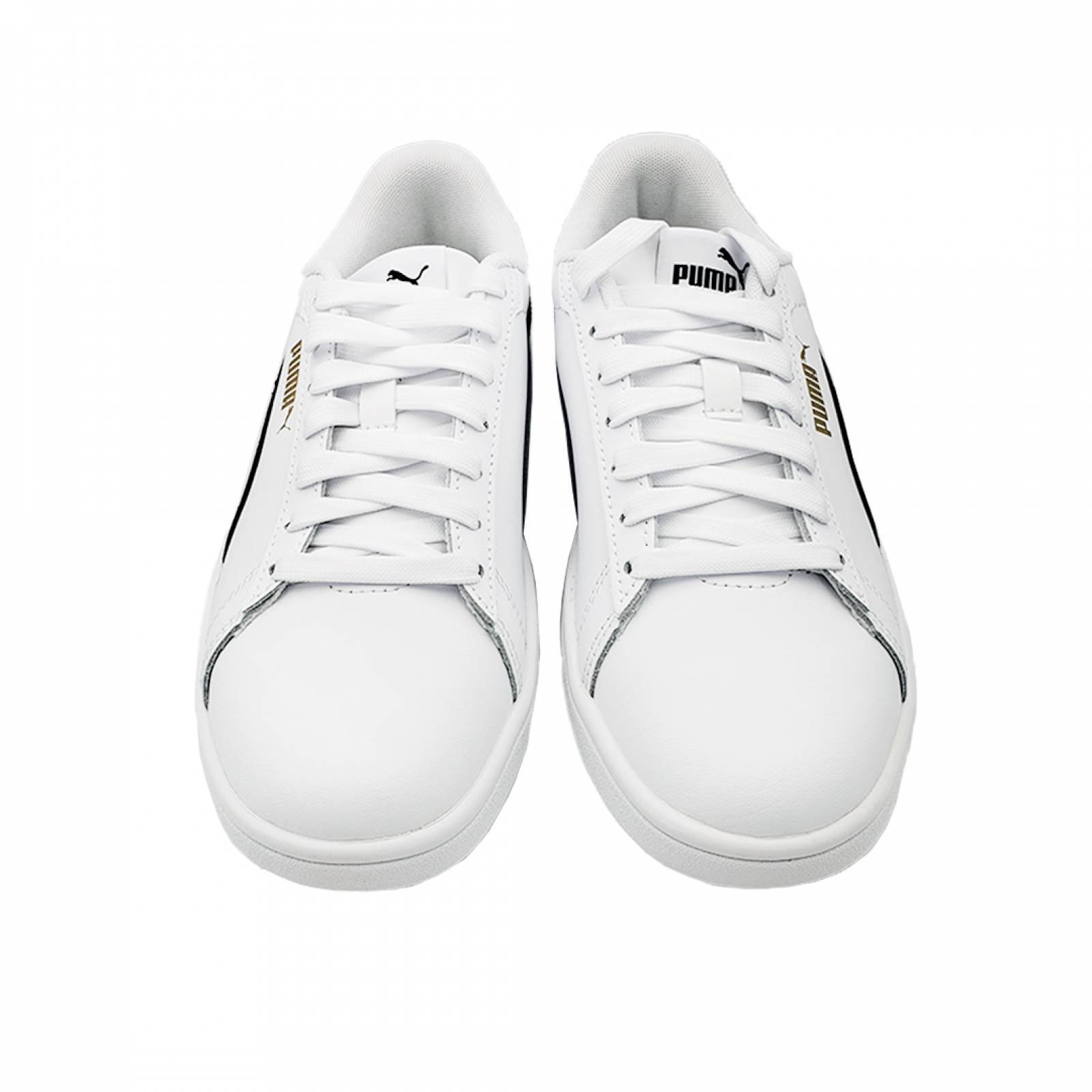 Tenis Puma Smash V2 Tape Jr Modelo 390987 11 Para Mujer Blanco Negro