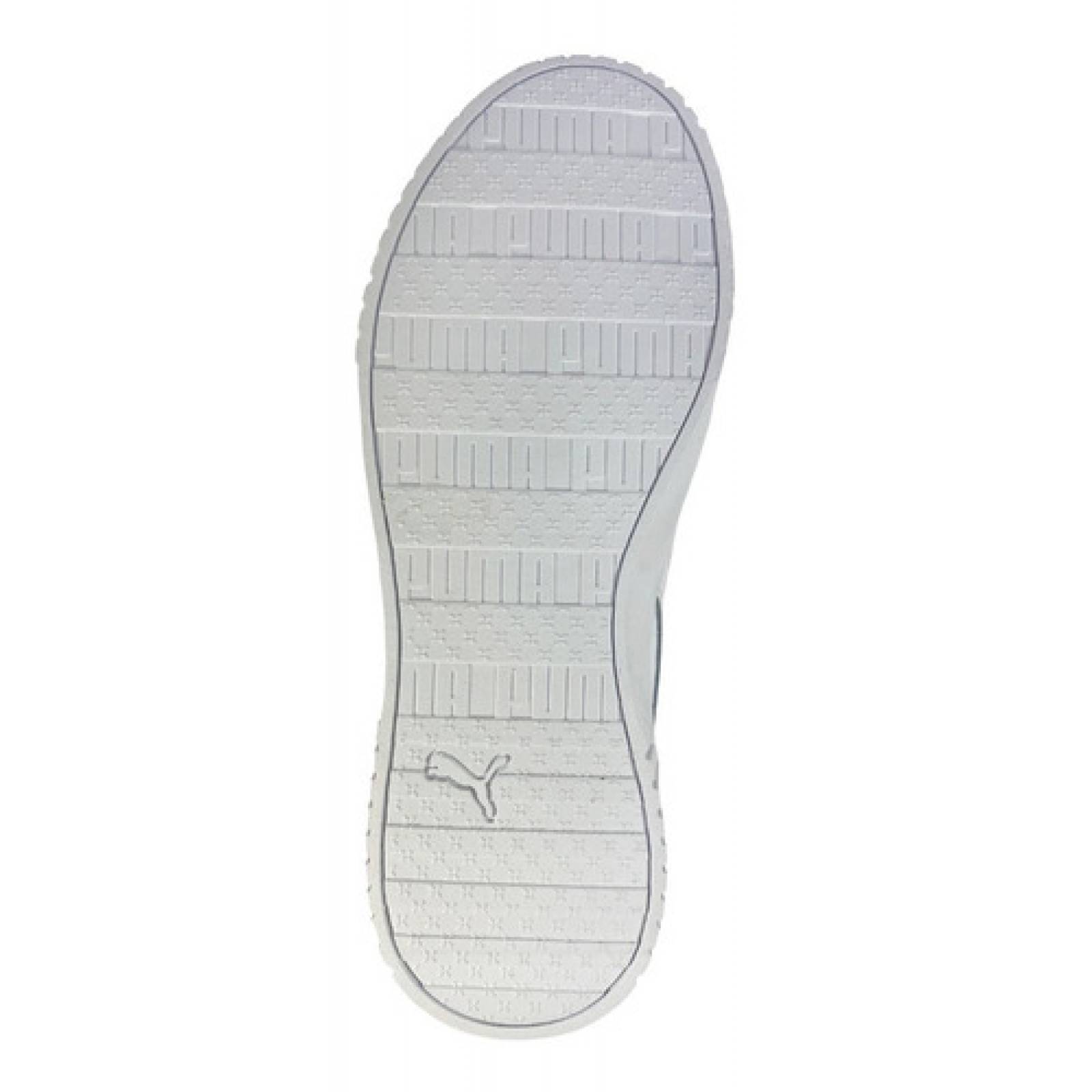 Tenis Puma Carina Para Dama Bota Broche Moda Blanco