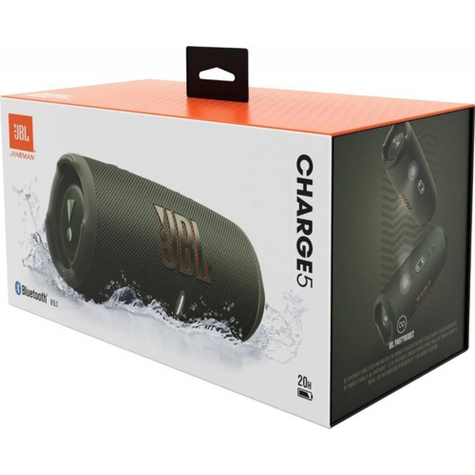 Bocina Jbl Charge 5 Portatil Con Bluetooth Green 110v 220v
