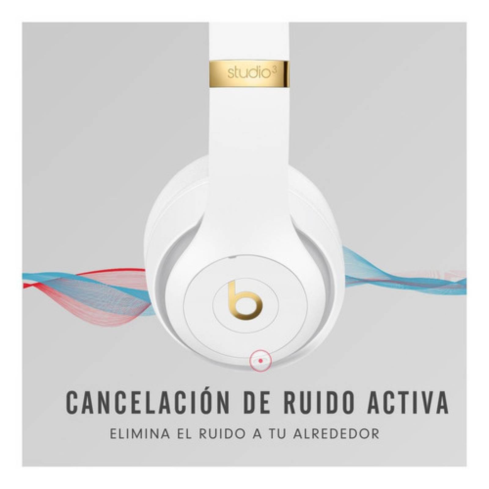 Audífonos Beats Studio Wireless White