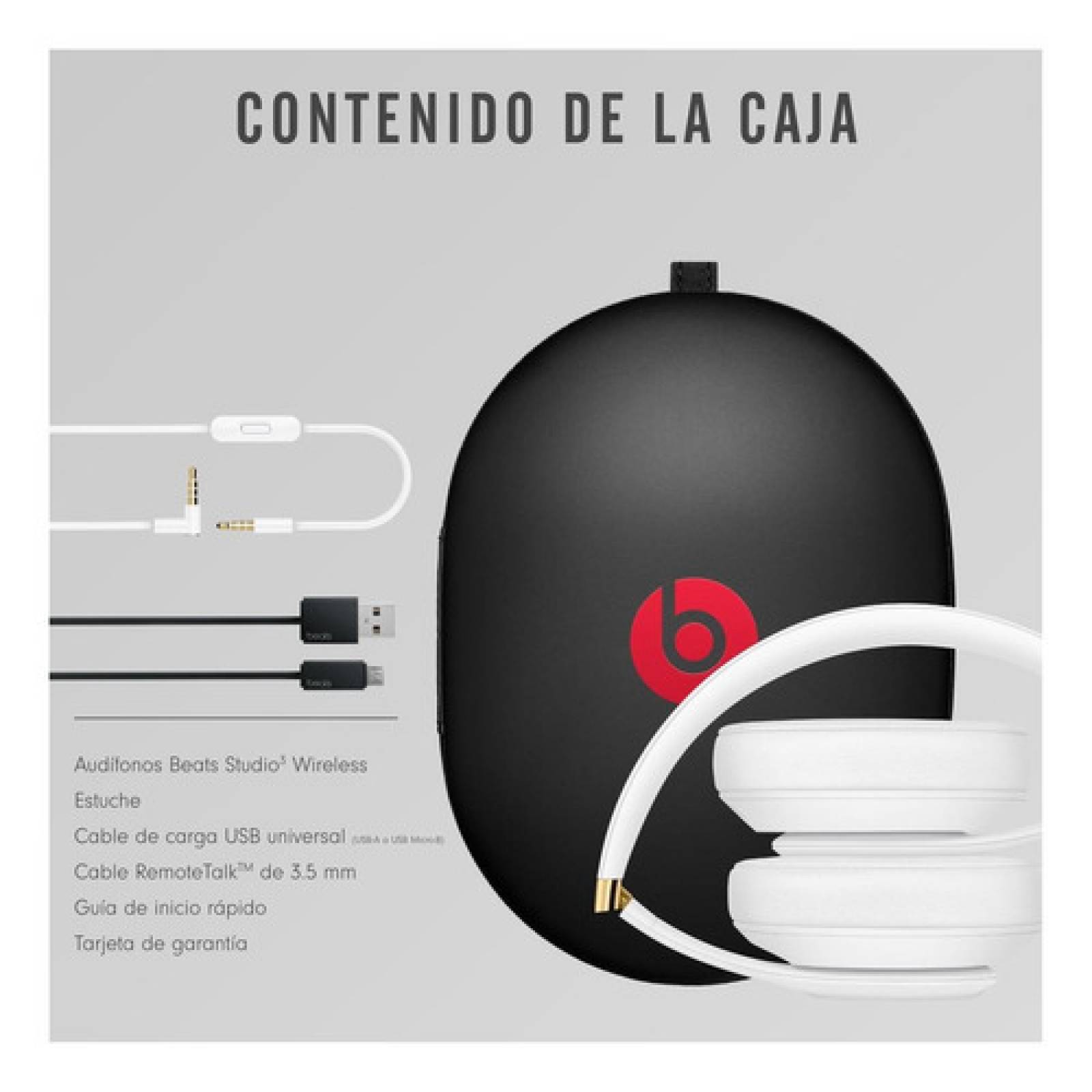Audífonos Beats Studio Wireless White
