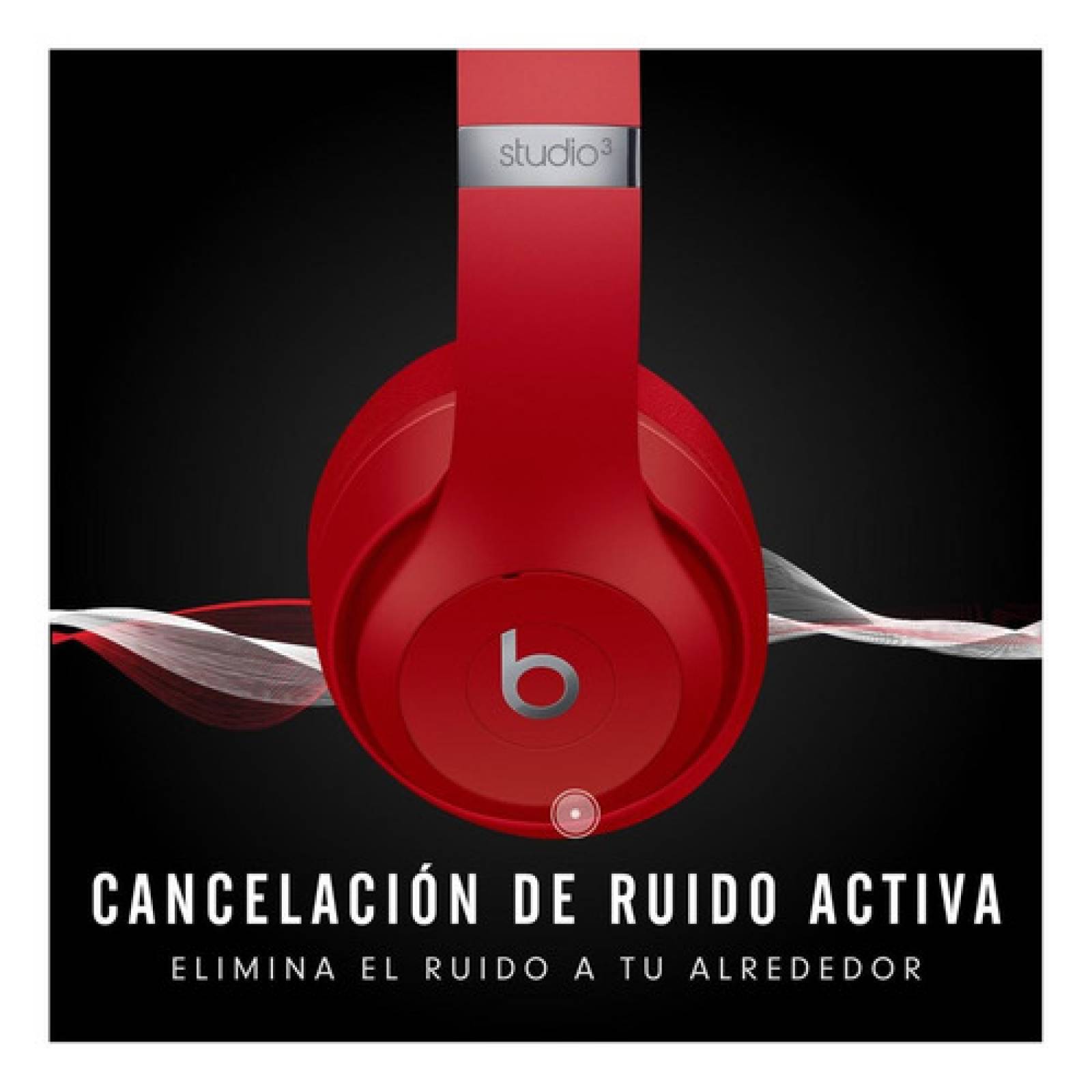Audífonos Beats Studio Wireless Red