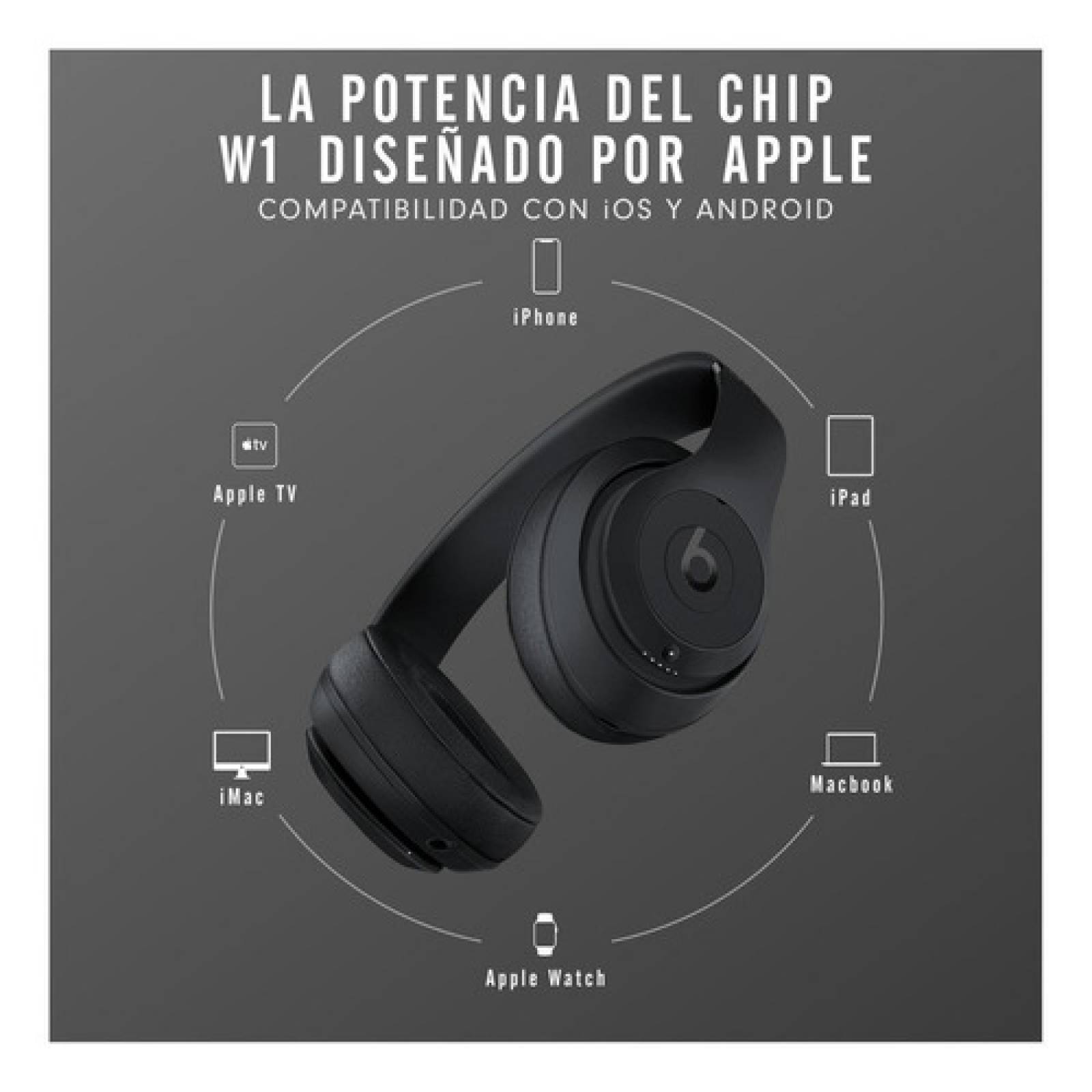 Audífonos Beats Studio  Wireless   Matte Black