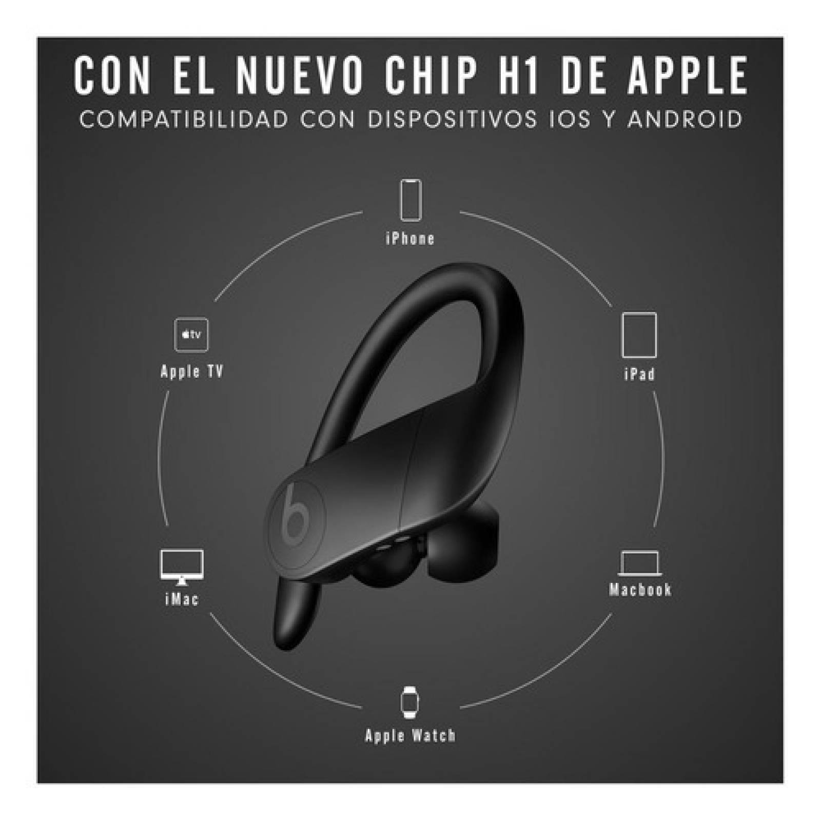 Audífonos Beats Powerbeats Pro Negro