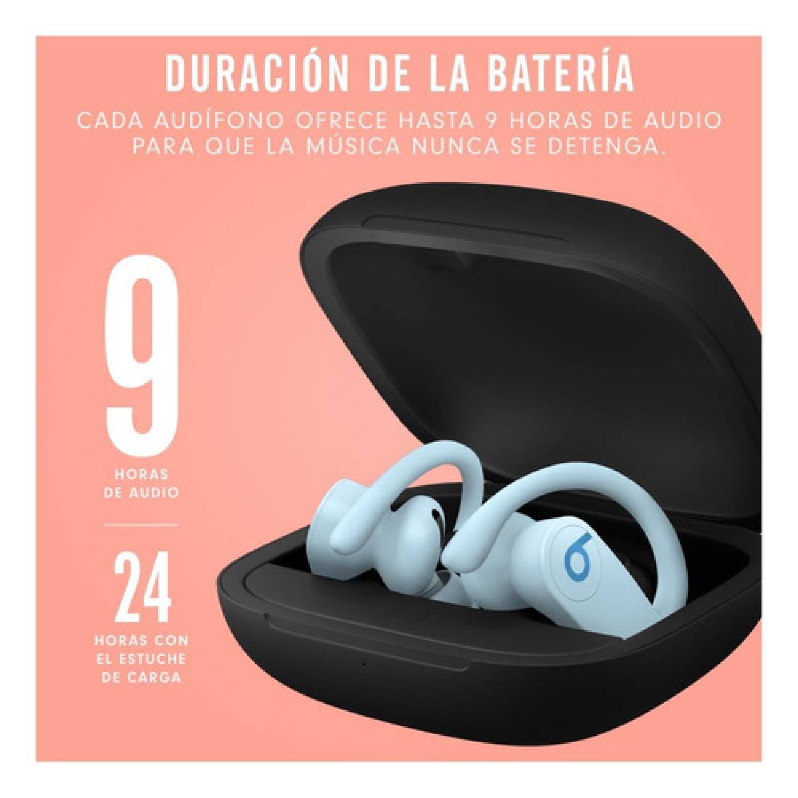 Audífonos Beats Powerbeats Pro  Azul Hielo