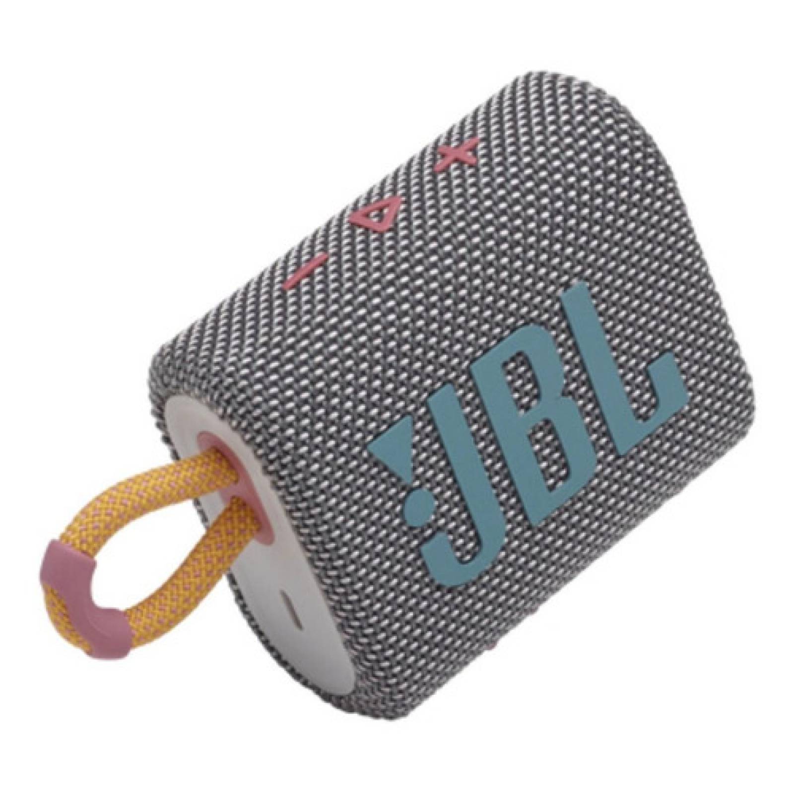 Bocina Jbl Go 3 Portátil Con Bluetooth Grey